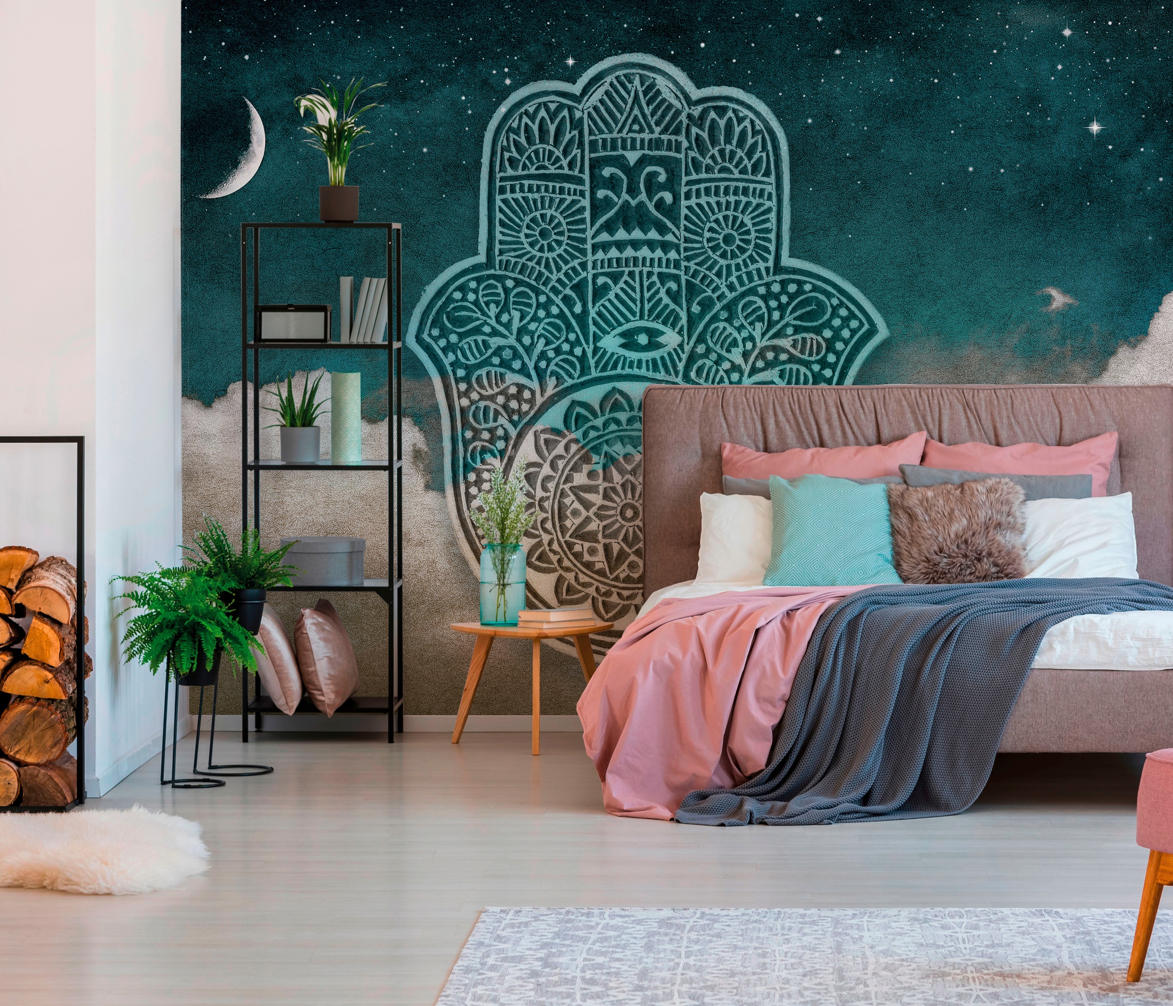 Architects Paper Fototapete »Atelier 47 Hamsa 2«, orientalisch, Vlies, Wand, Schräge, Decke