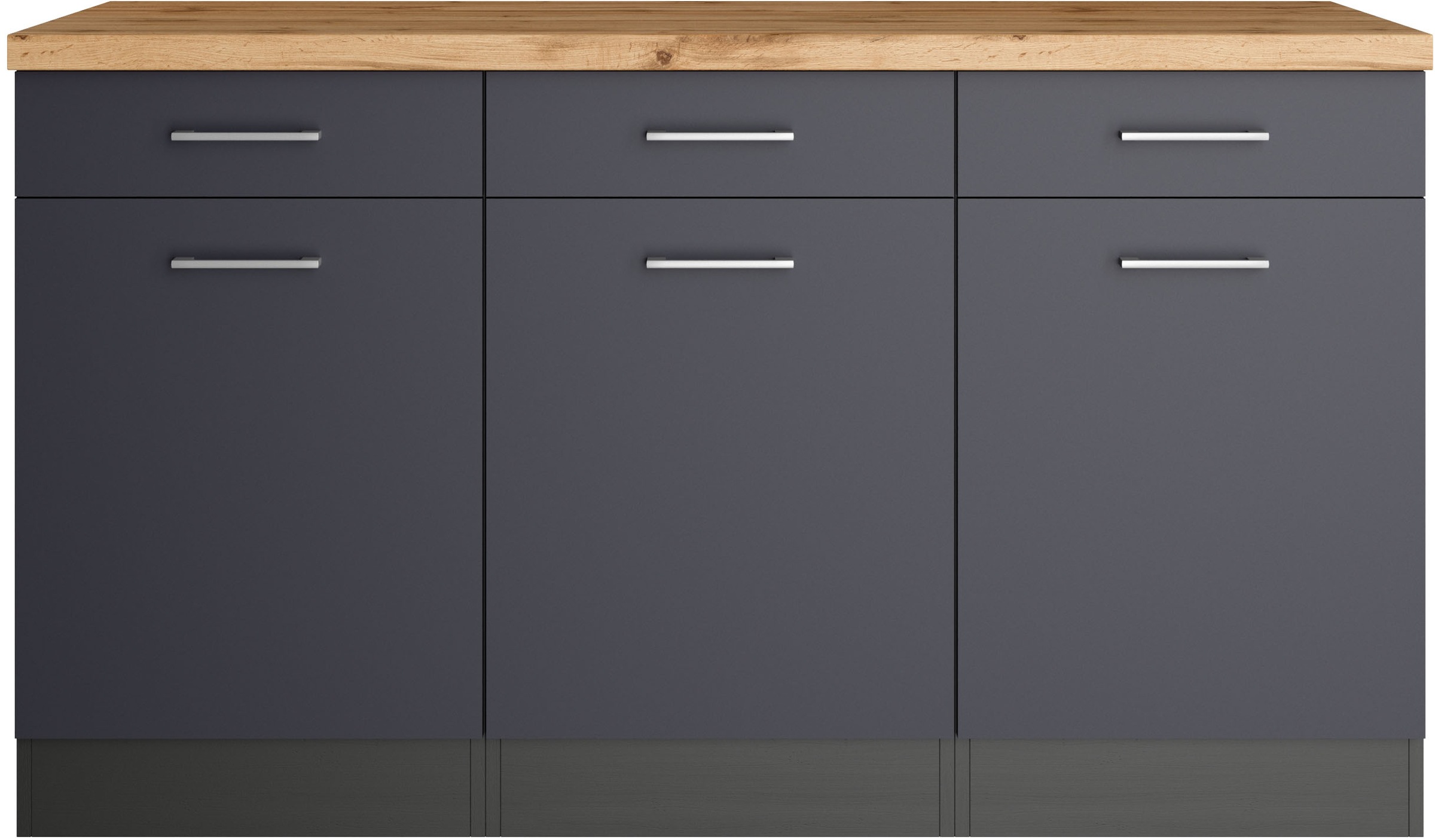KOCHSTATION Unterschrank "KS-Milan", HELD Möbel, Unterschrank 150 cm, matte günstig online kaufen
