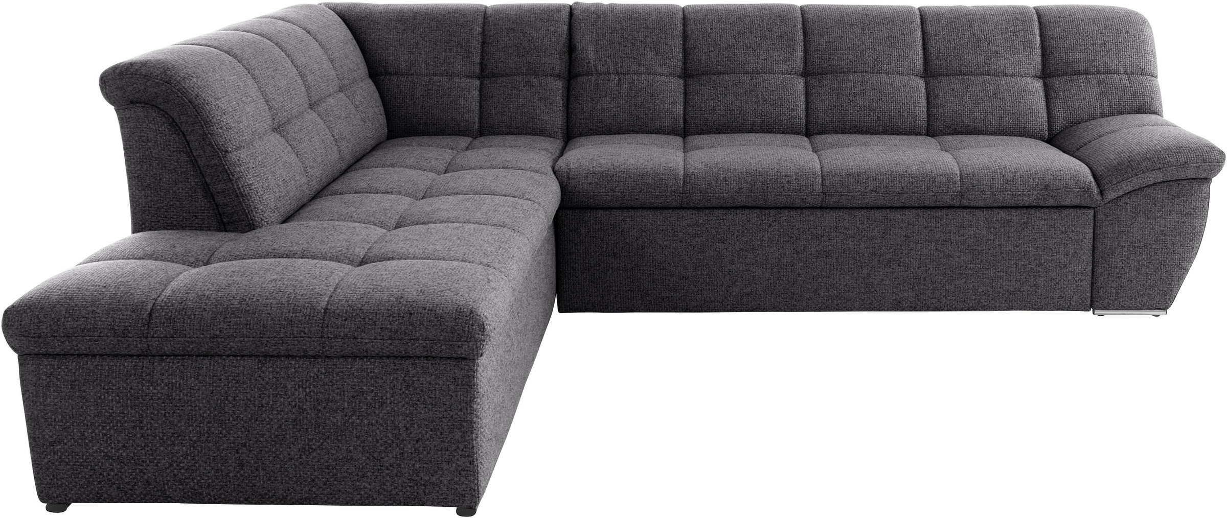 DOMO collection Ecksofa "Lagoa, moderne Sitzheftung, bequem und komfortabel günstig online kaufen
