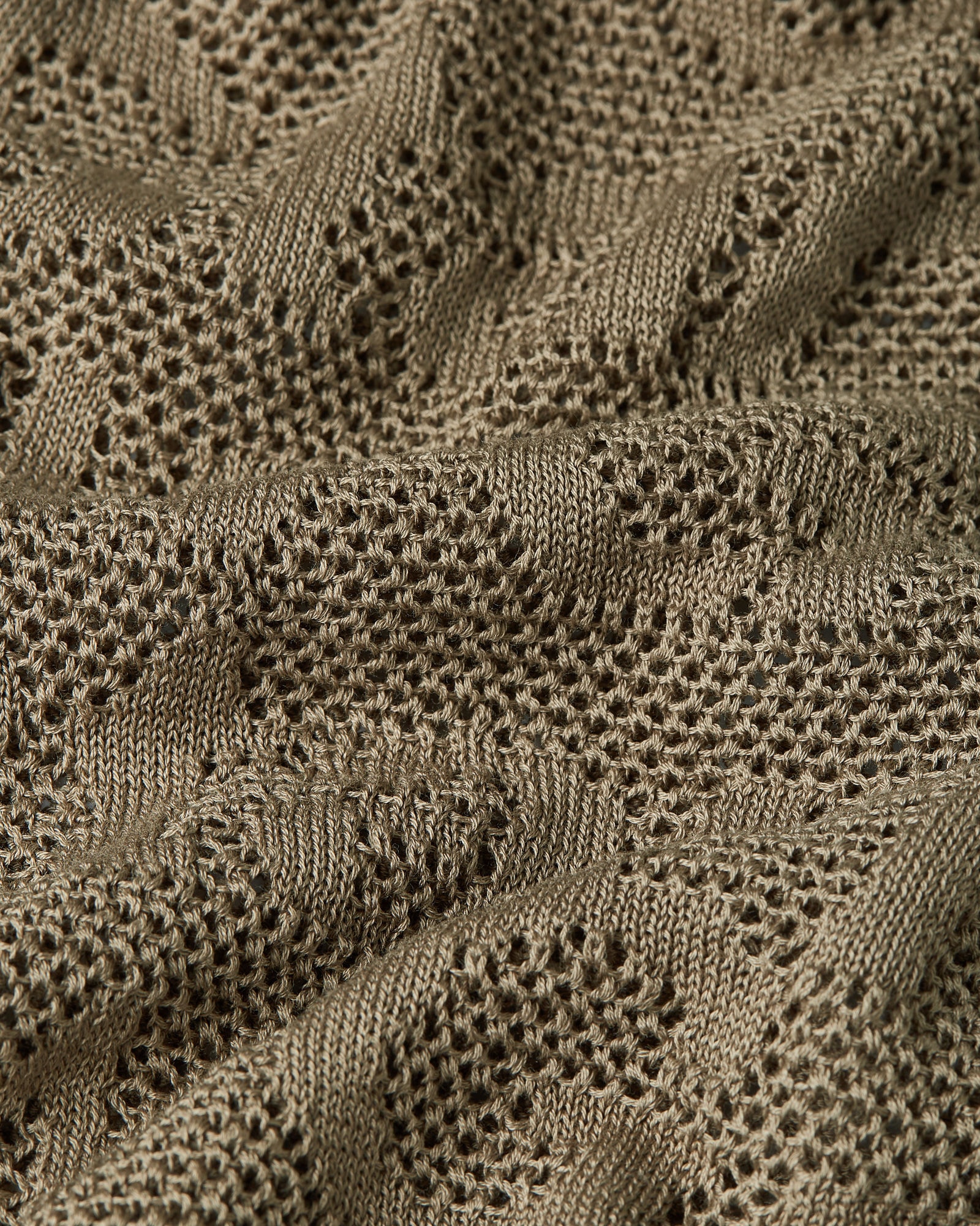 G-STAR Longpullover »Pointelle Lightweight Knitted Poloshirt«