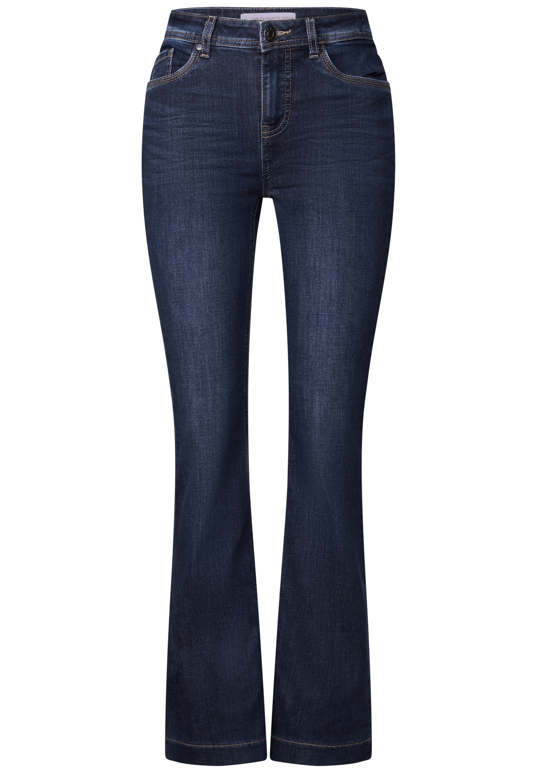 STREET ONE Slim-fit-Jeans, High Waist