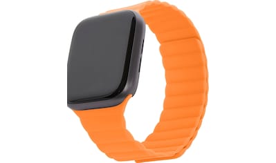 Smartwatch-Armband »Silicone Magnet Traction Strap LITE 38/40/41mm«, (1 tlg.)