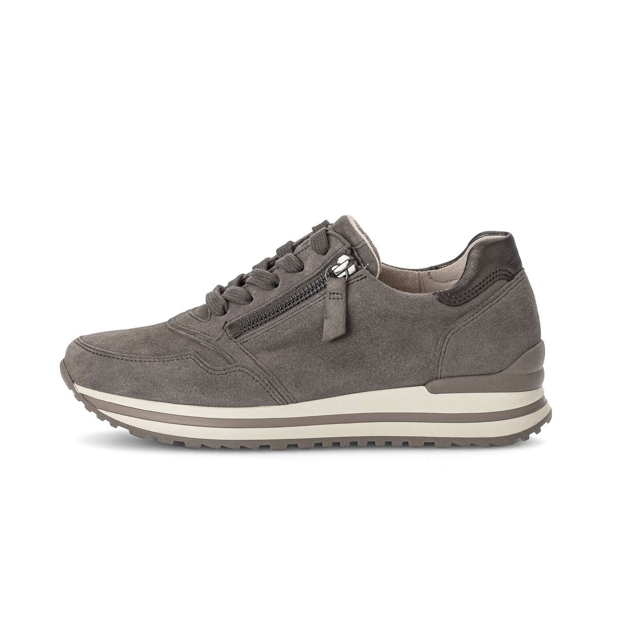 Gabor Sneaker "Sneaker low Materialmix Leder" günstig online kaufen