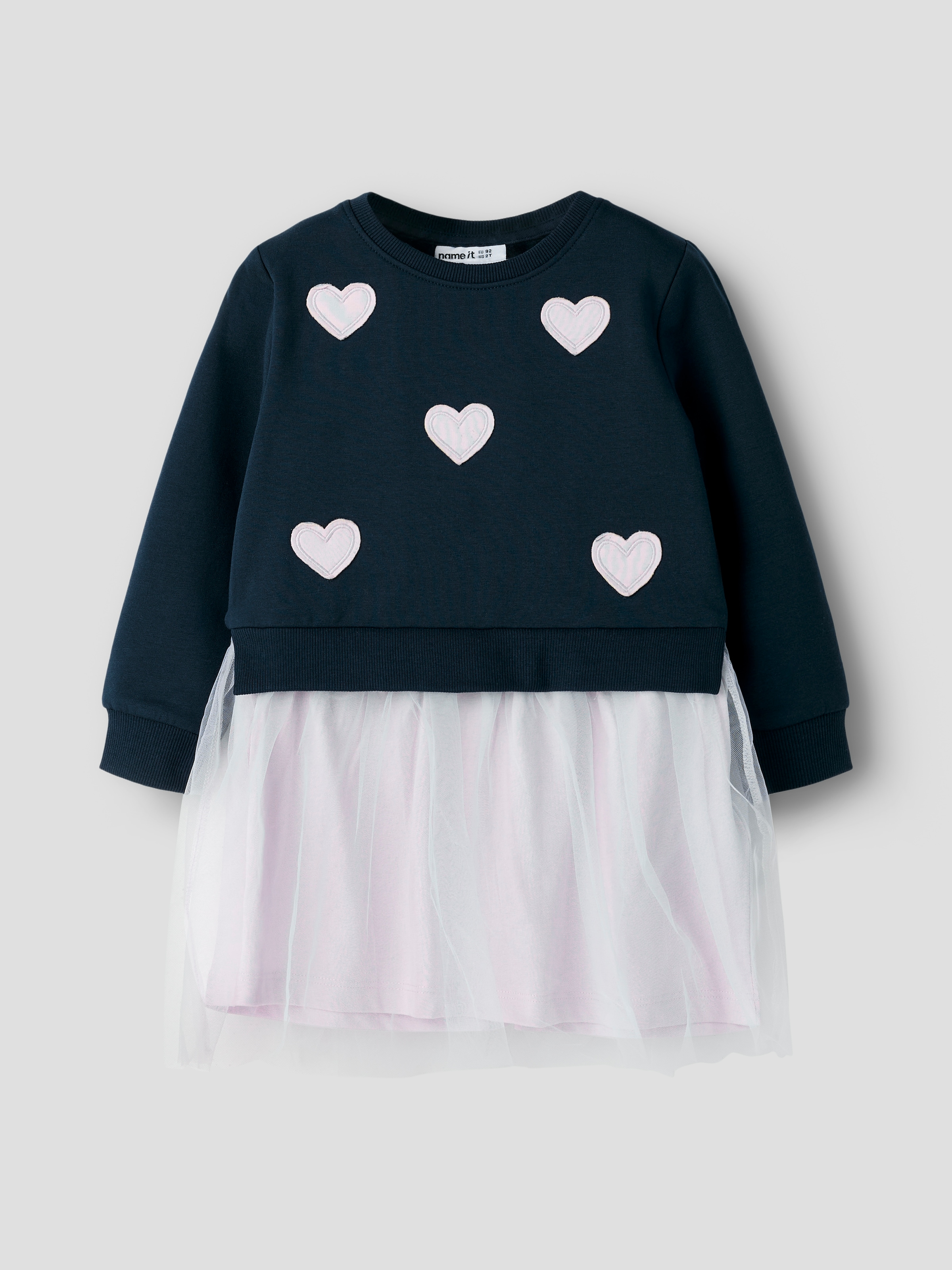 Name It Minikleid »NMFBIANJA SWEAT DRESS BRU«
