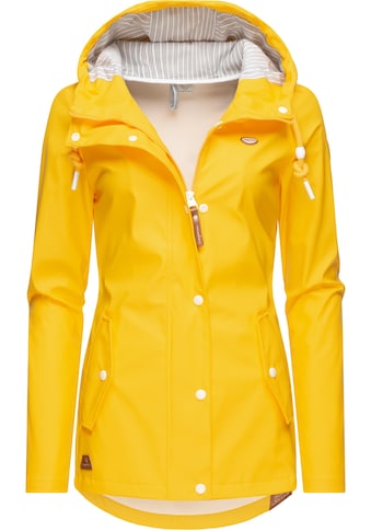 Ragwear Regenjacke »YM-Marge«, mit Kapuze, stylische Übergangsjacke mit großer Kapuze kaufen