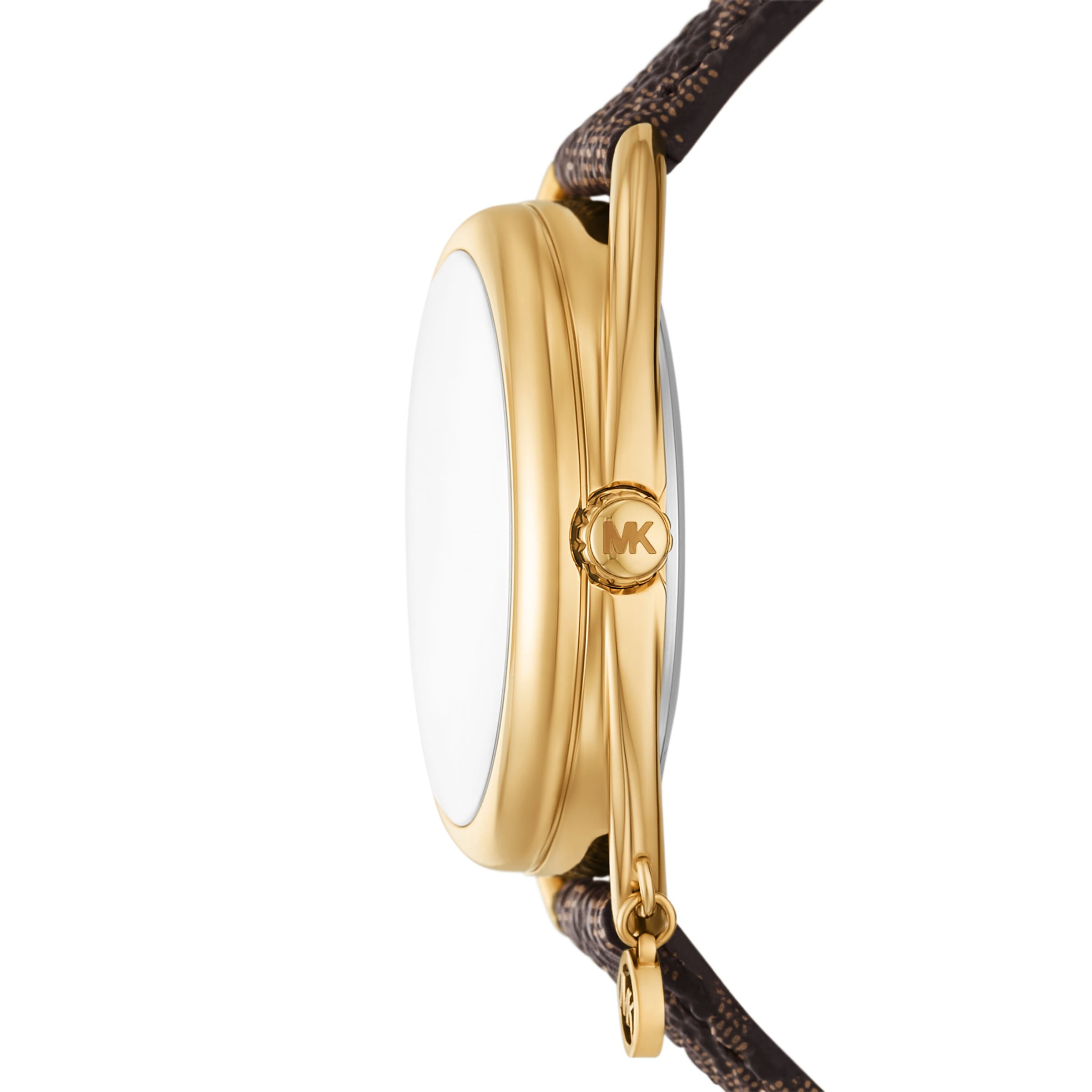 MICHAEL KORS Quarzuhr »Leia« Armbanduhr, Lederarmband, analog