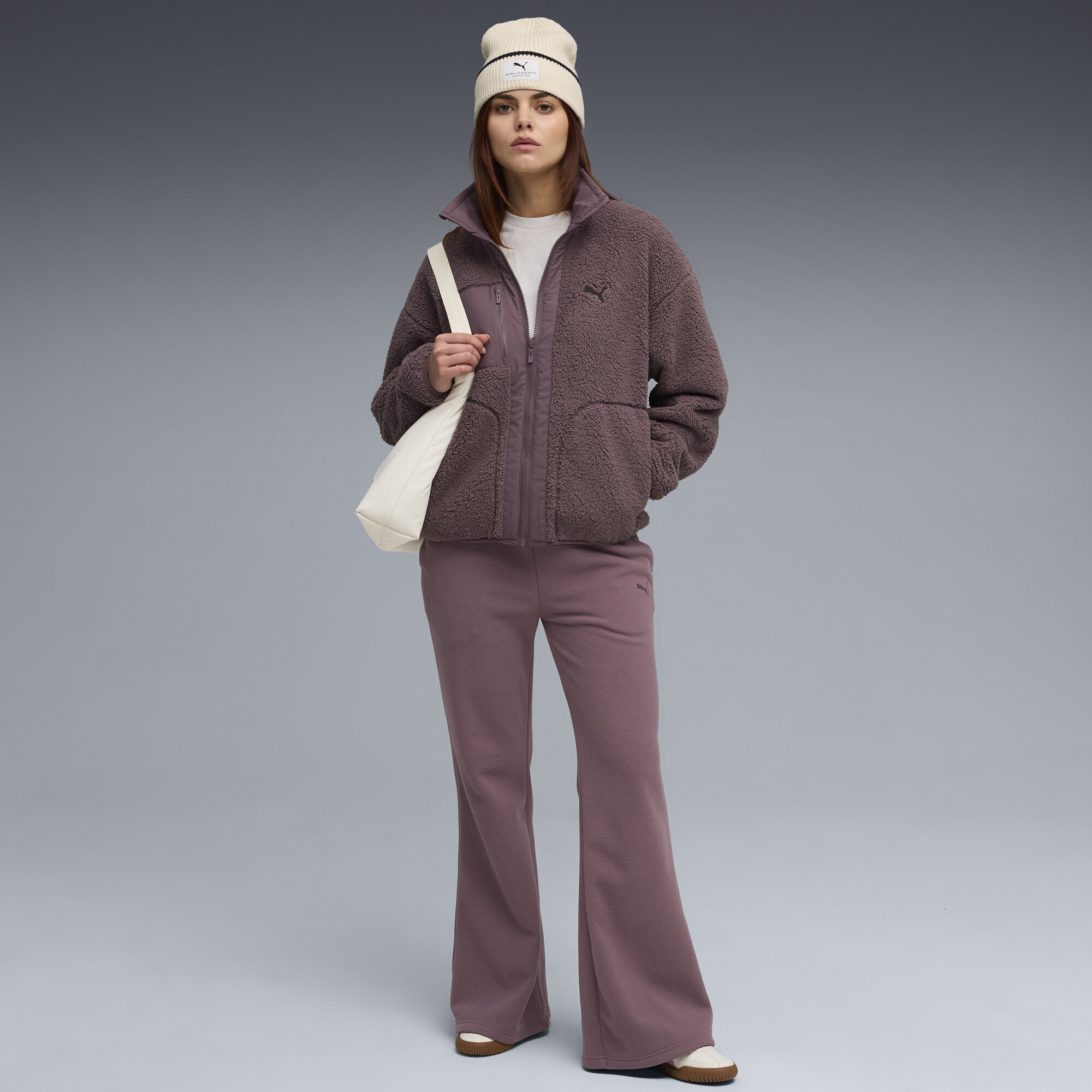 PUMA Funktionsweste »Hybrid Sherpa Wendbare Jacke Damen«