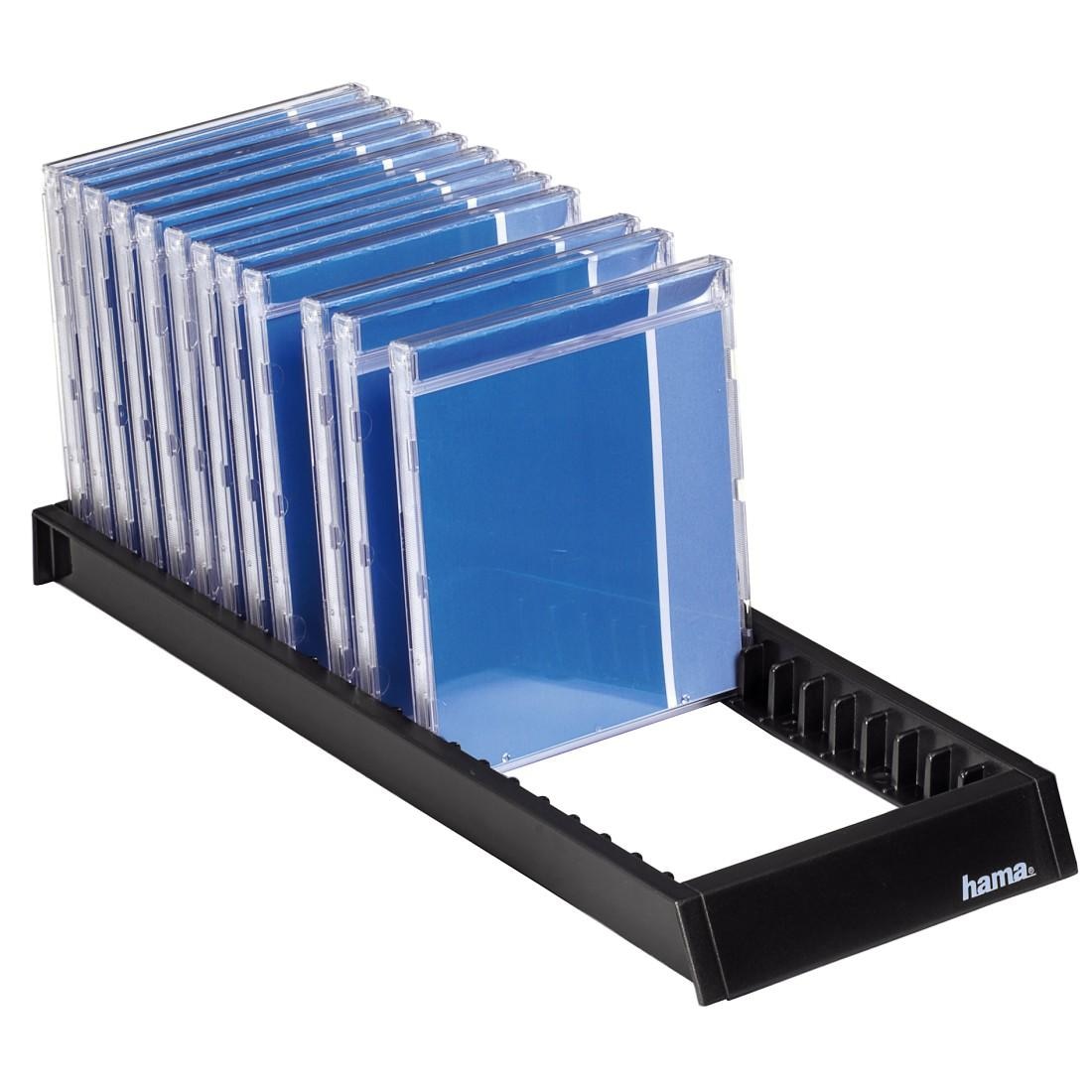 Hama CD-Hülle »CD-Flipper 22, Schwarz, CD Regal, Archivierung«