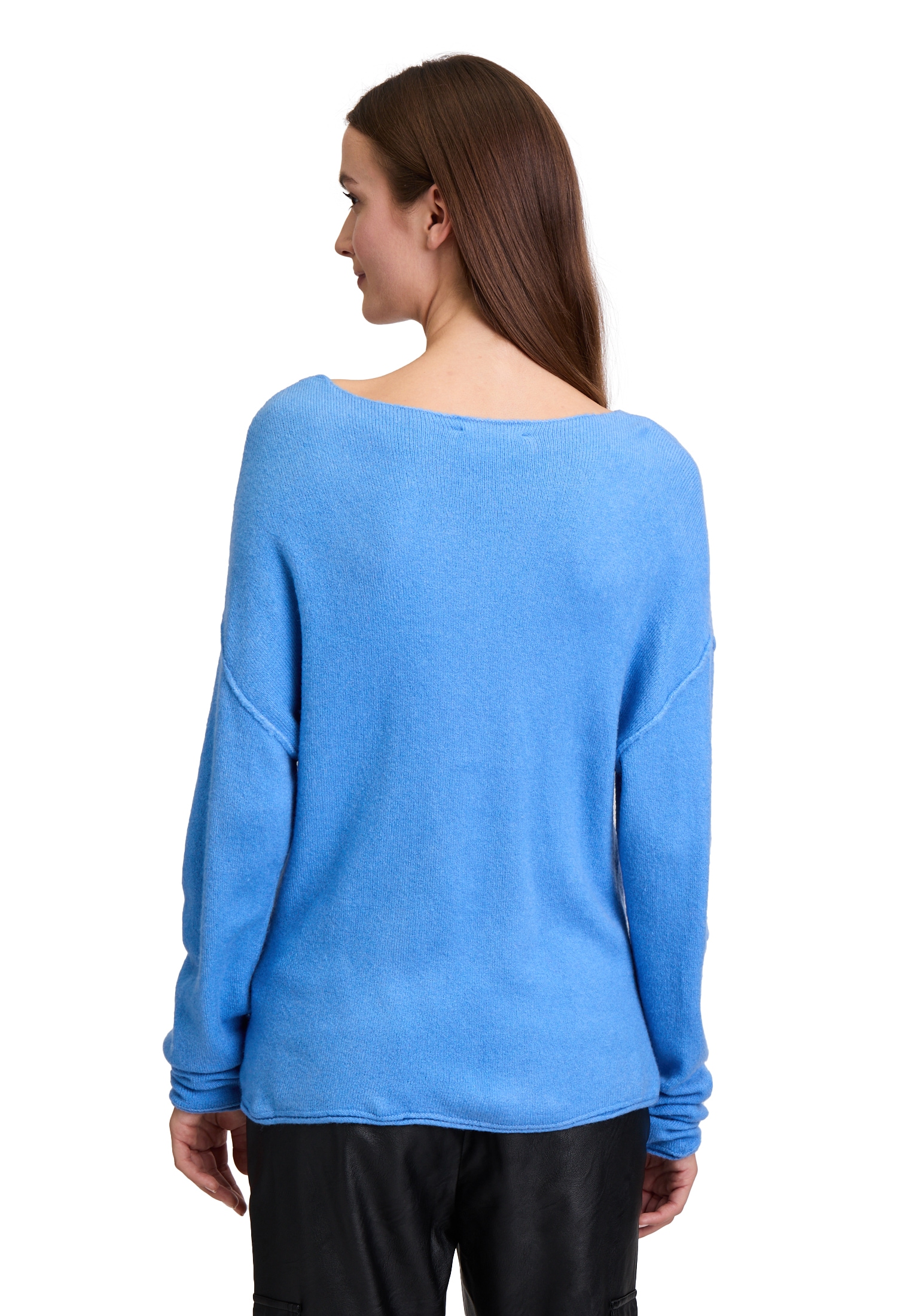 Cartoon Strickpullover »Cartoon Strickpullover mit Rundhalsausschnitt«, (1 tlg.), Struktur