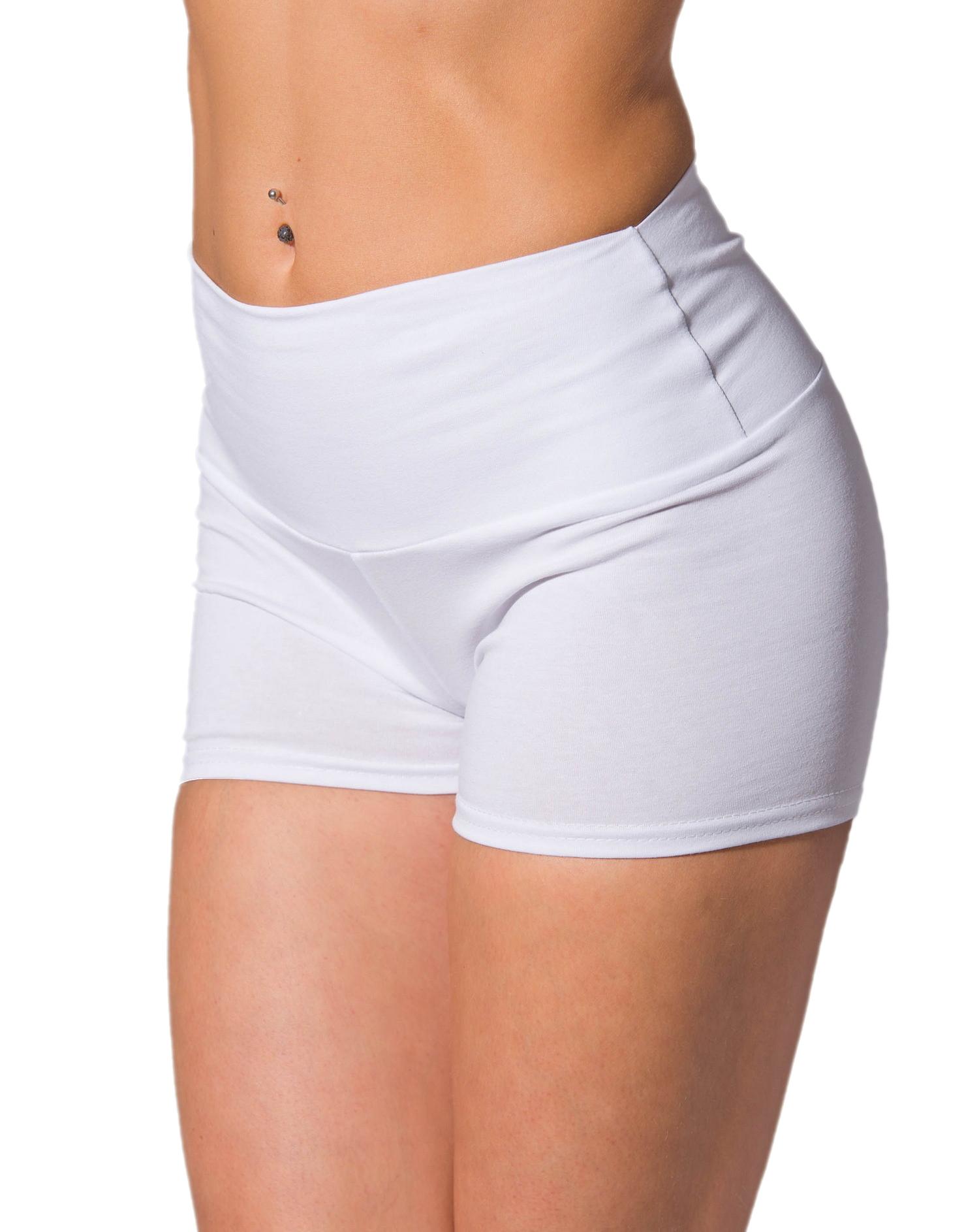 ALKATO Hotpants "Shorts Alkato Damen Sport Shorts mit Hohem Bund"