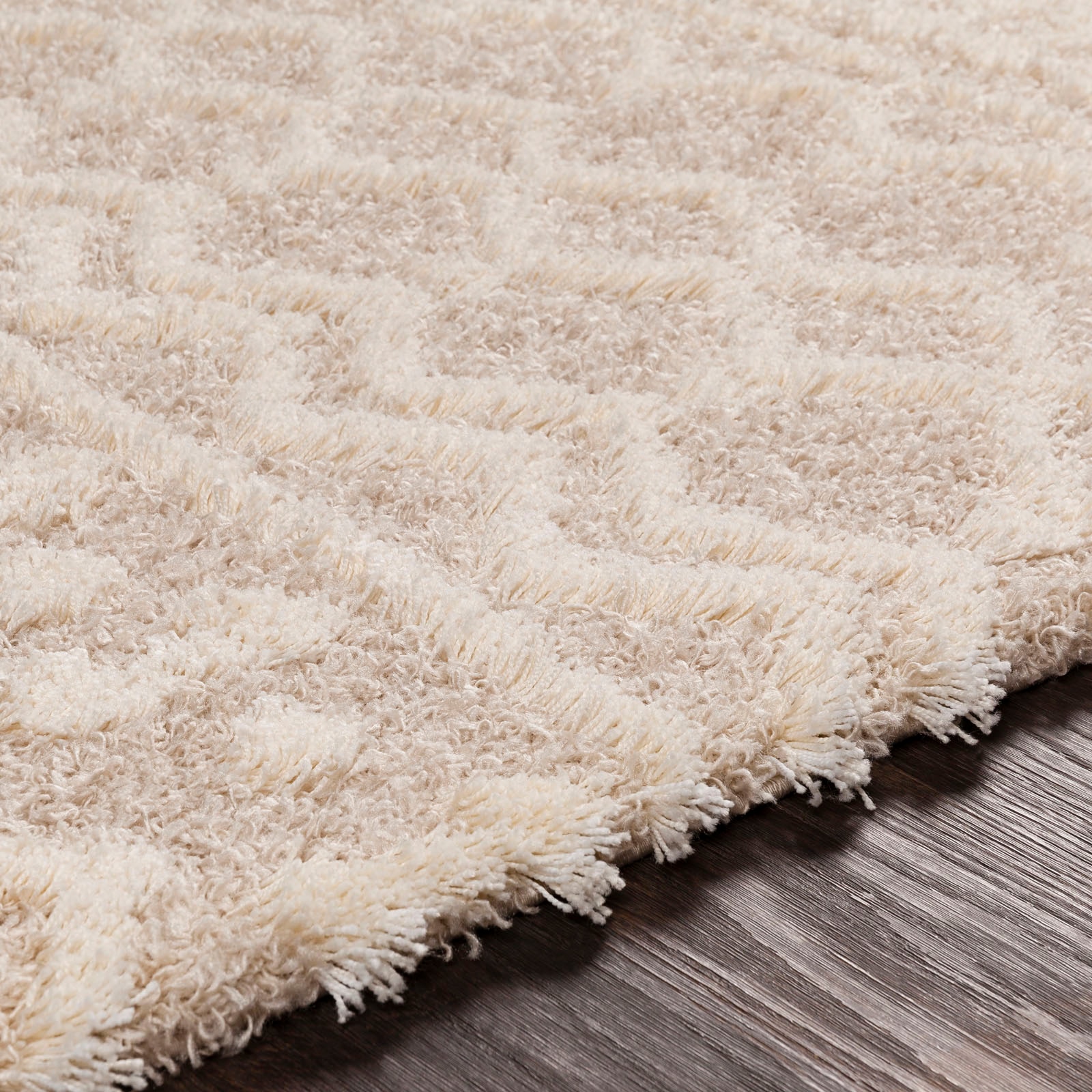 Livabliss Hochflor-Teppich »DUBAI«, rechteckig, 52 mm Höhe, Shaggy Hochflorteppich, Flauschiger, Boho Wohnzimmerteppich/Läufer