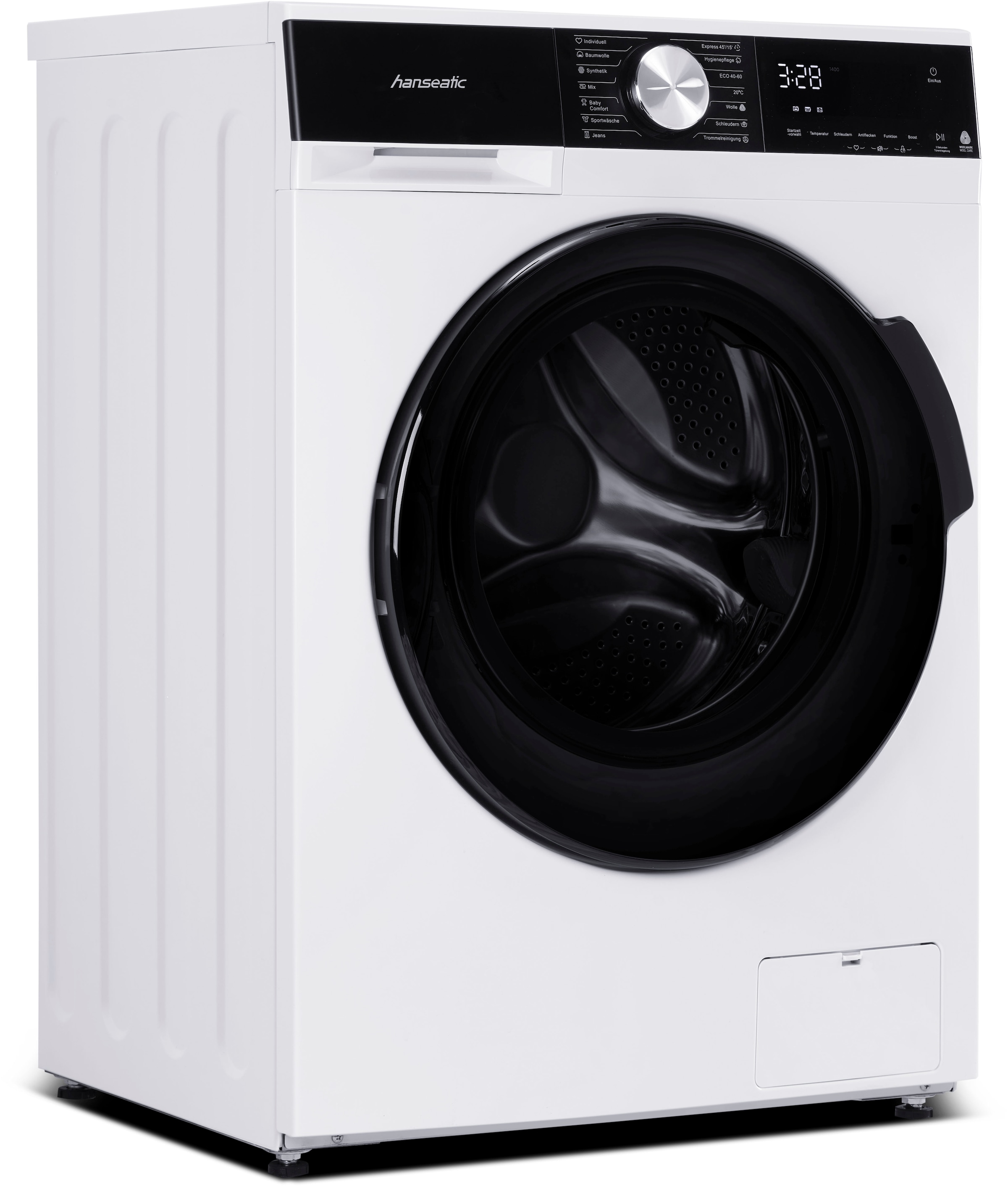 Hanseatic Waschmaschine »HWMM1814A2«, 8 kg, 1400 U/min, Schnellwaschprogramm