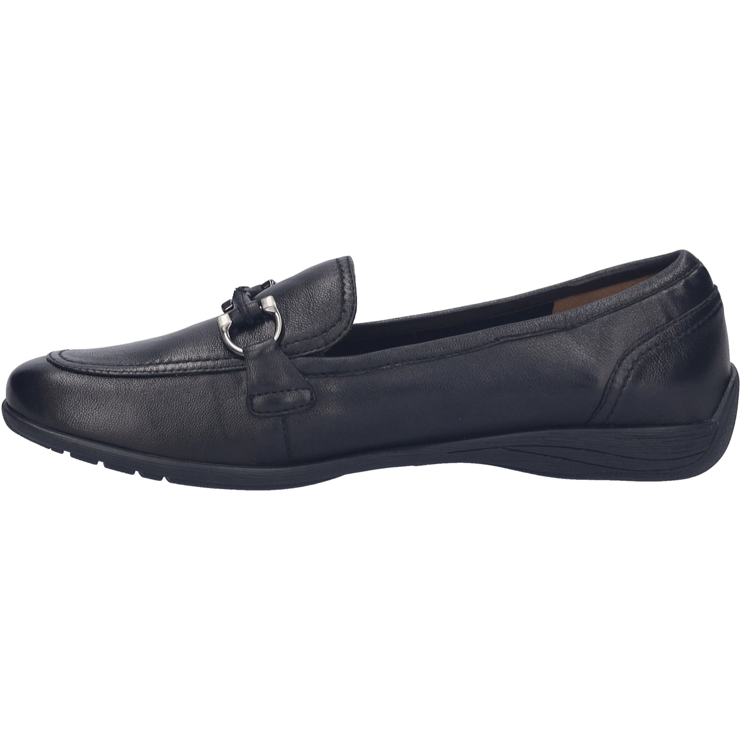 Ballerina JOSEF SEIBEL "Fenja 34, black-black", Damen, Gr. 41, schwarz (schwarz, schwarz), Obermaterial: 100% Rindsleder Leather cow., Schuhe Ballerina 5