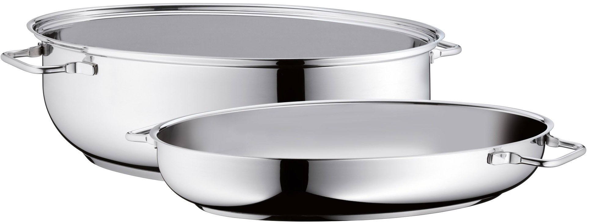 Thumbnail - WMF Bräter "Schmortopf mit Deckel, Induktion, backofengeeignet" 1 Stk. tlg. Cromargan Edelstahl Rostfrei 18/10