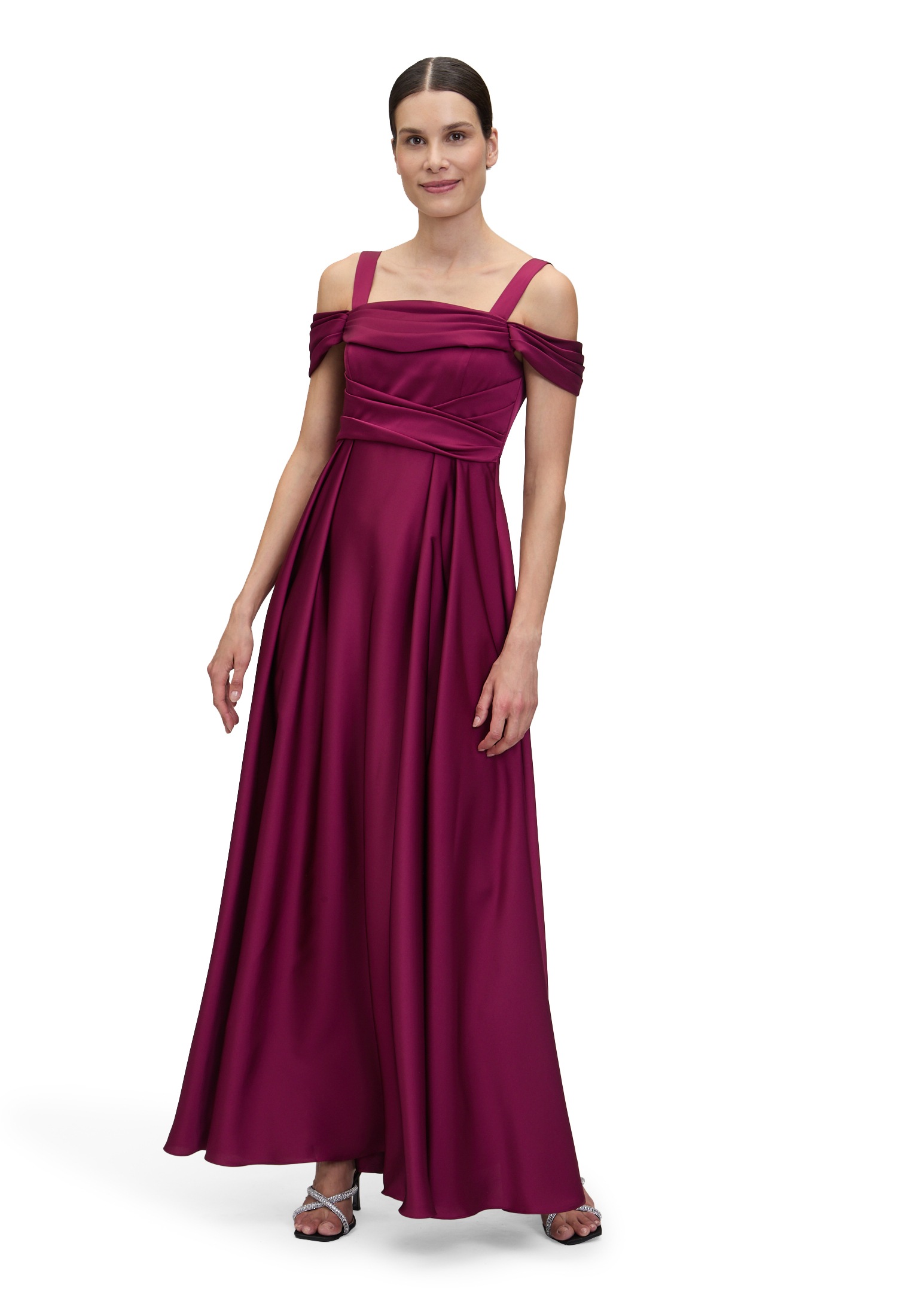 Vera Mont Abendkleid "Vera Mont Damen Abendkleid schulterfrei" günstig online kaufen