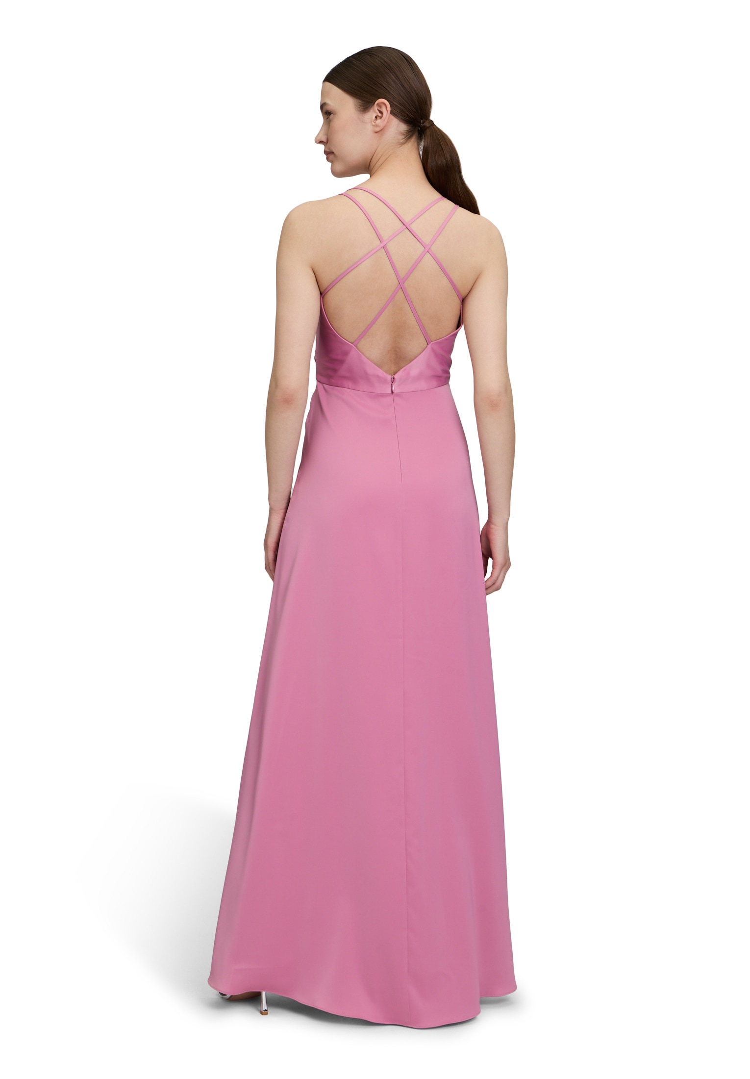 Vera Mont Abendkleid »Vera Mont Abendkleid mit V-Ausschnitt«, Schlitz