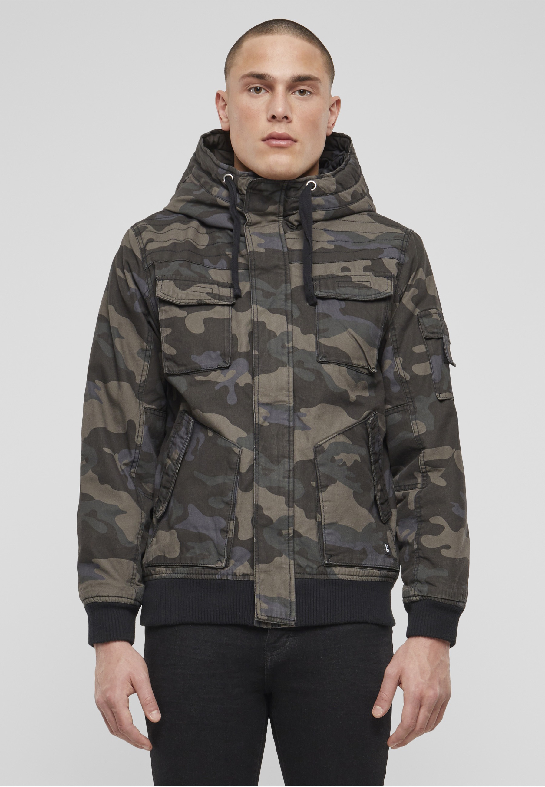 Brandit Winterjacke »Brandit Herren Bronx Winter Jacket« 1 Stk. tlg. mit Kapuze