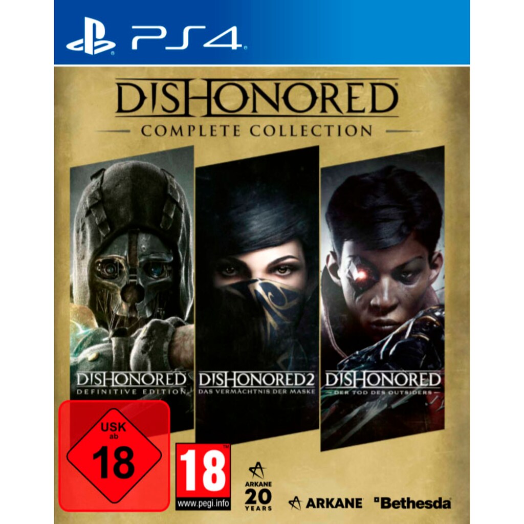 Bethesda Spielesoftware »Dishonored Complete Collection«, PlayStation 4