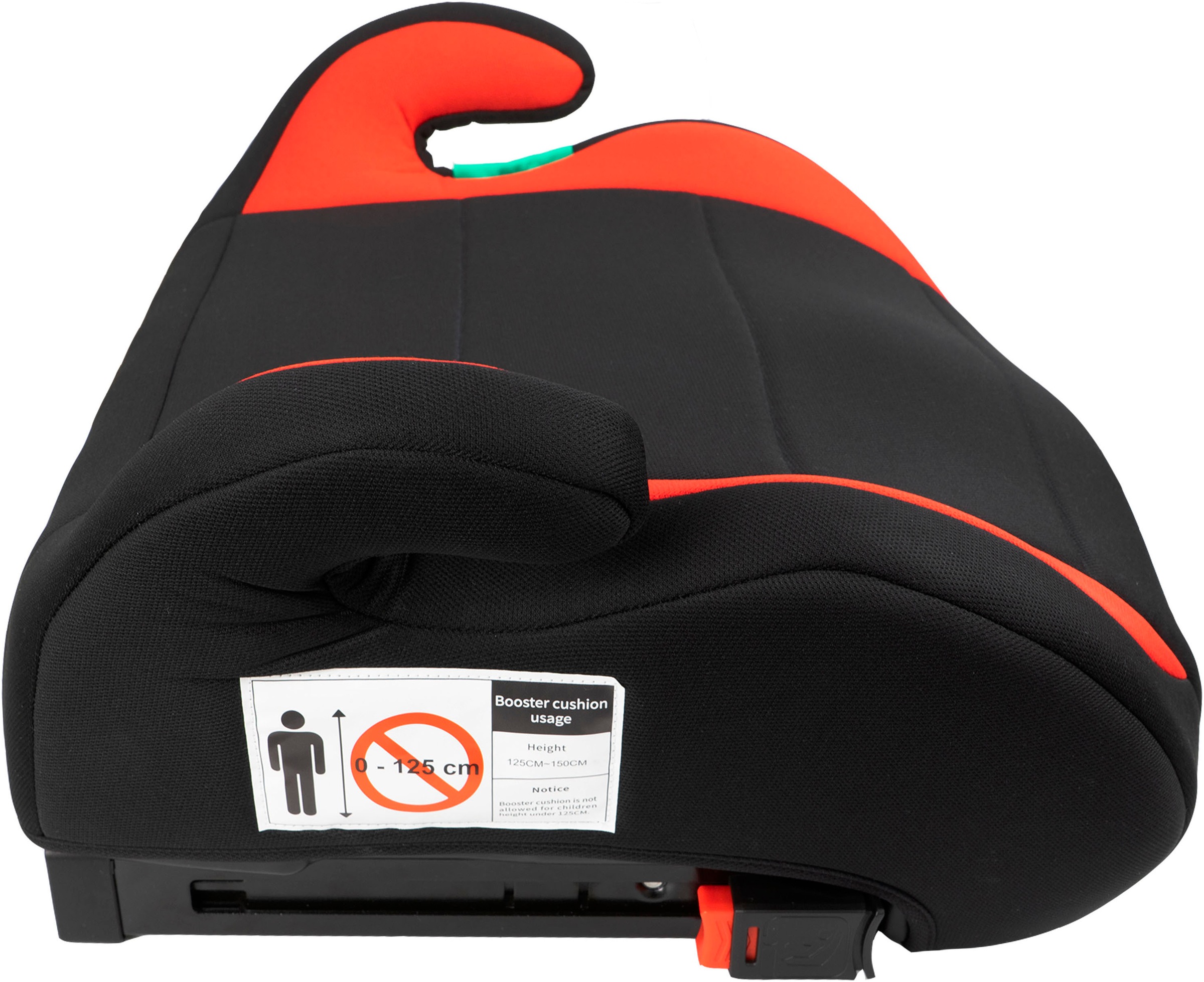 Petex Kindersitzerhöhung »Max Plus«, Befestigung mit ISOFIX-Befestigung & 3-Punkt-Gurt des Fahrzeugs
