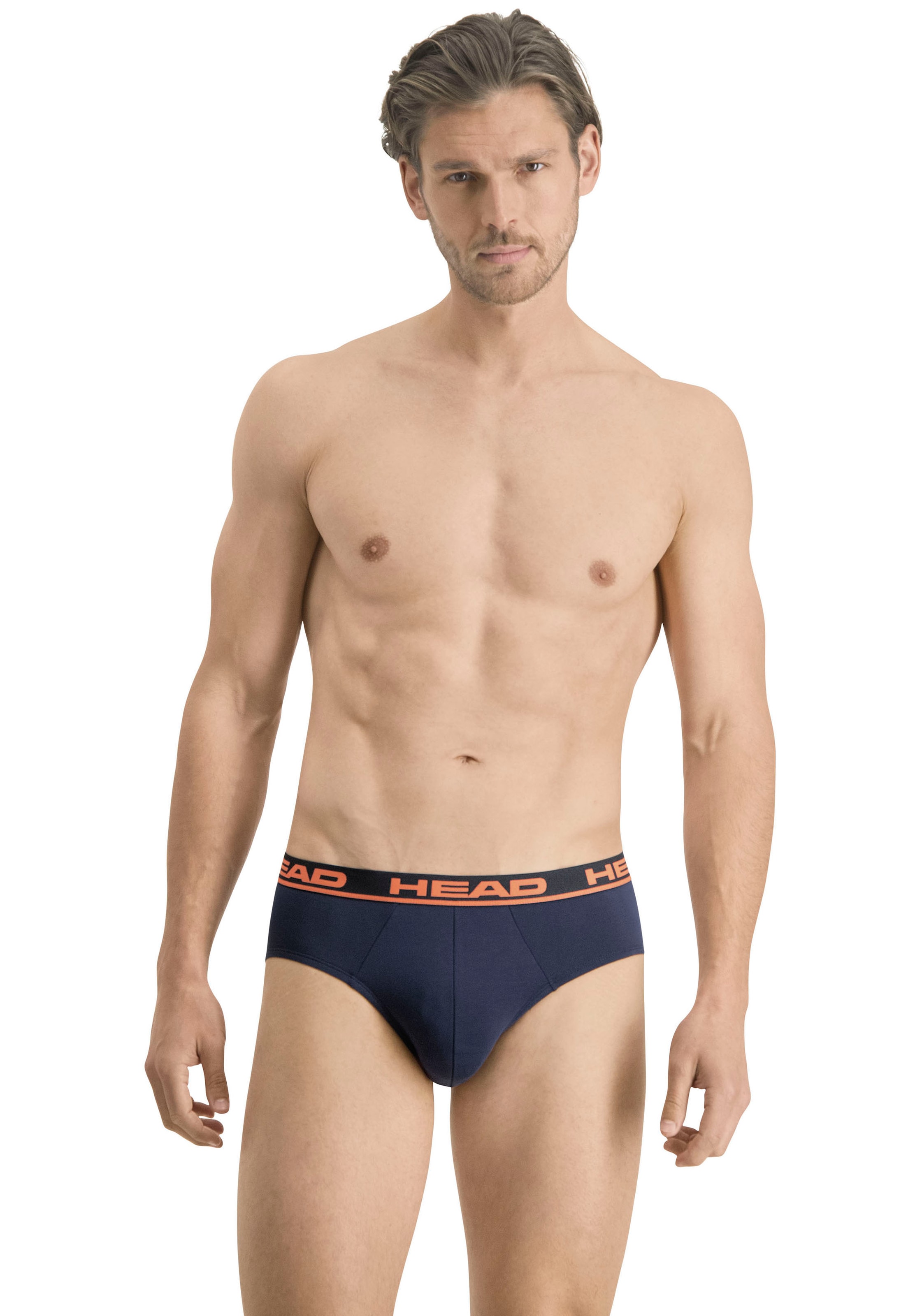 Head Slip »HEAD MEN BRIEF«, (2er Pack), ohne Eingriff, Logobund