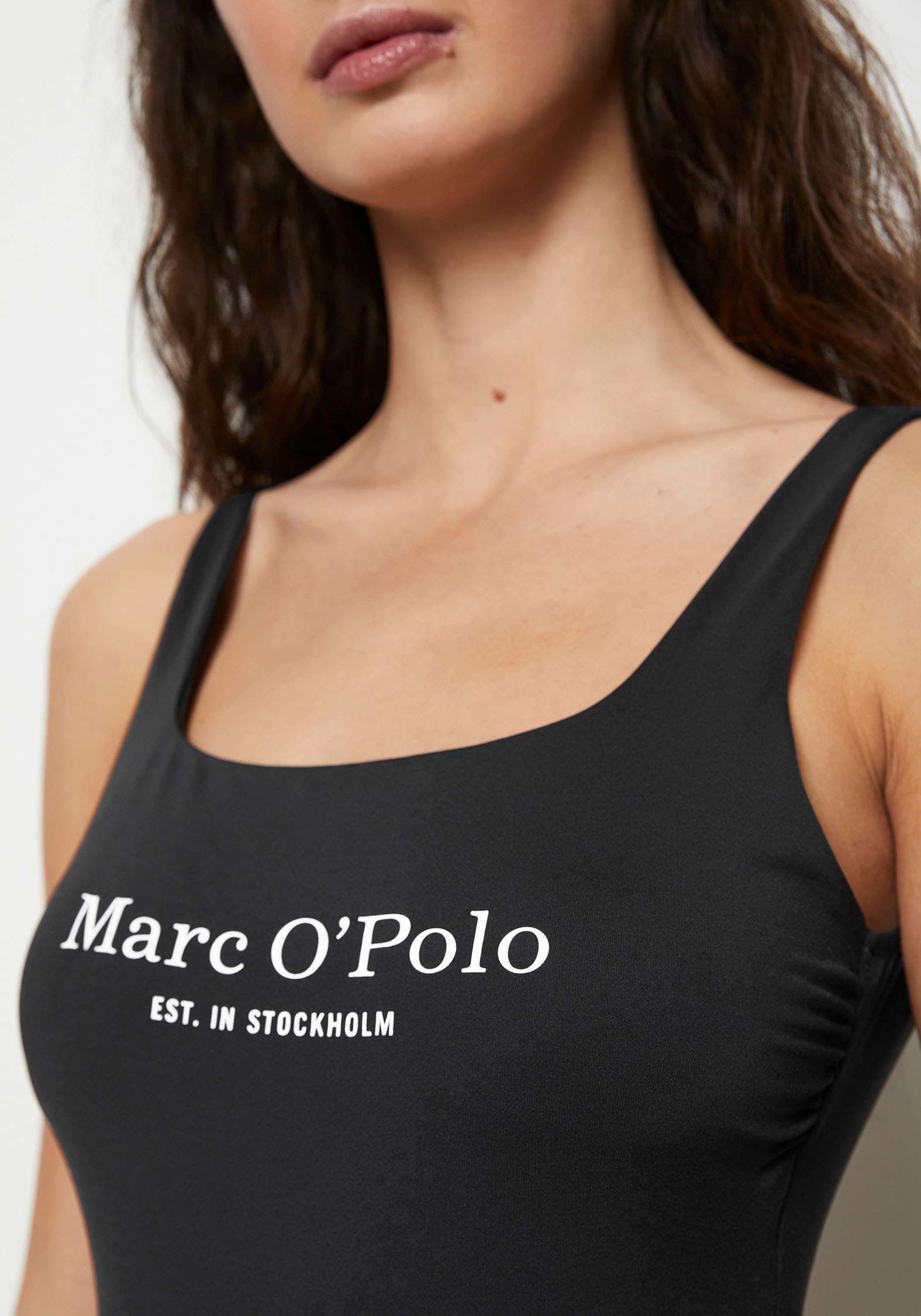 Marc O'Polo Badeanzug, mit Logoschriftzug vorn