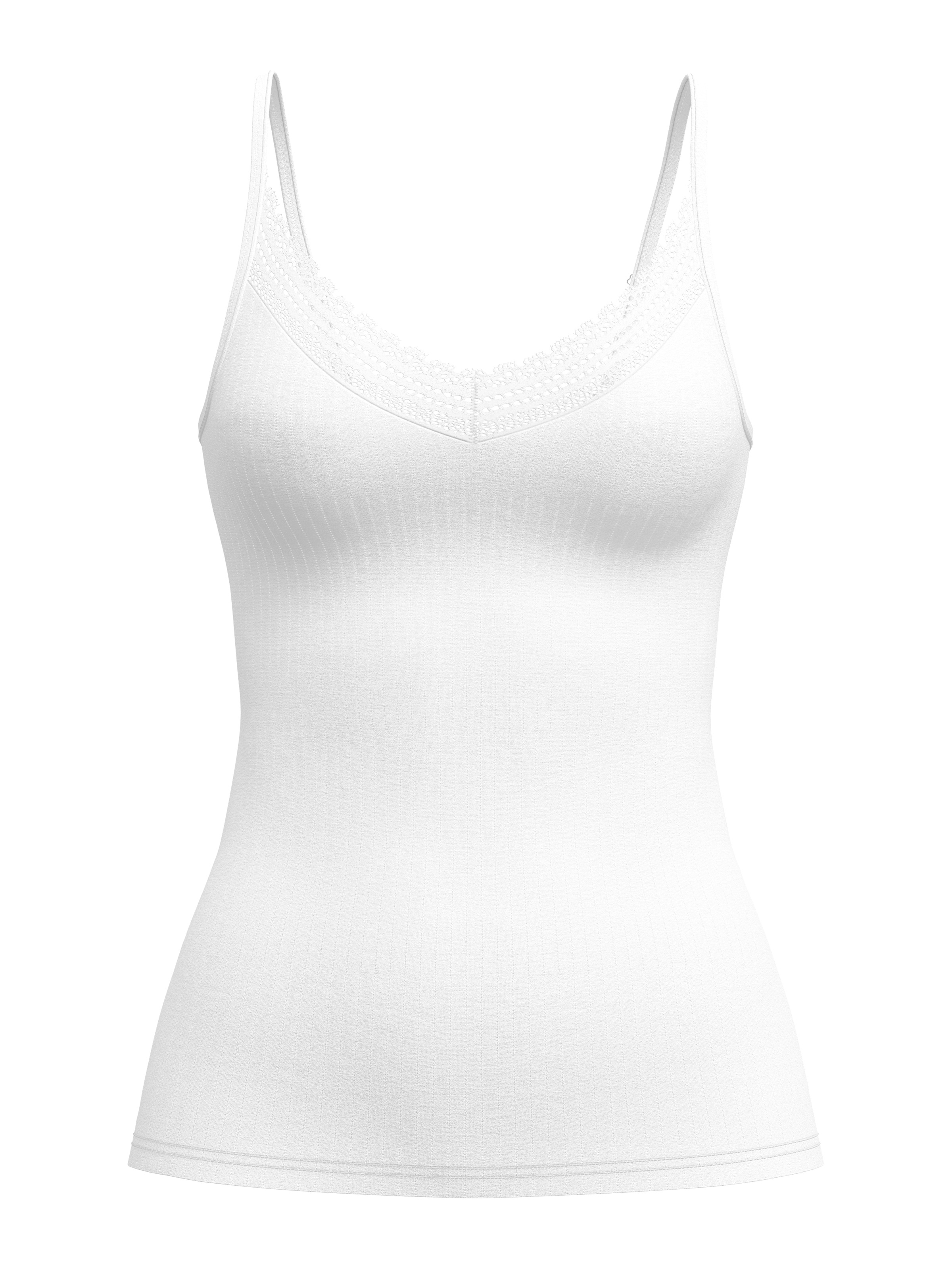 CALIDA Spaghettitop "Etude Ajours" mit feiner Spitze am Ausschnitt günstig online kaufen