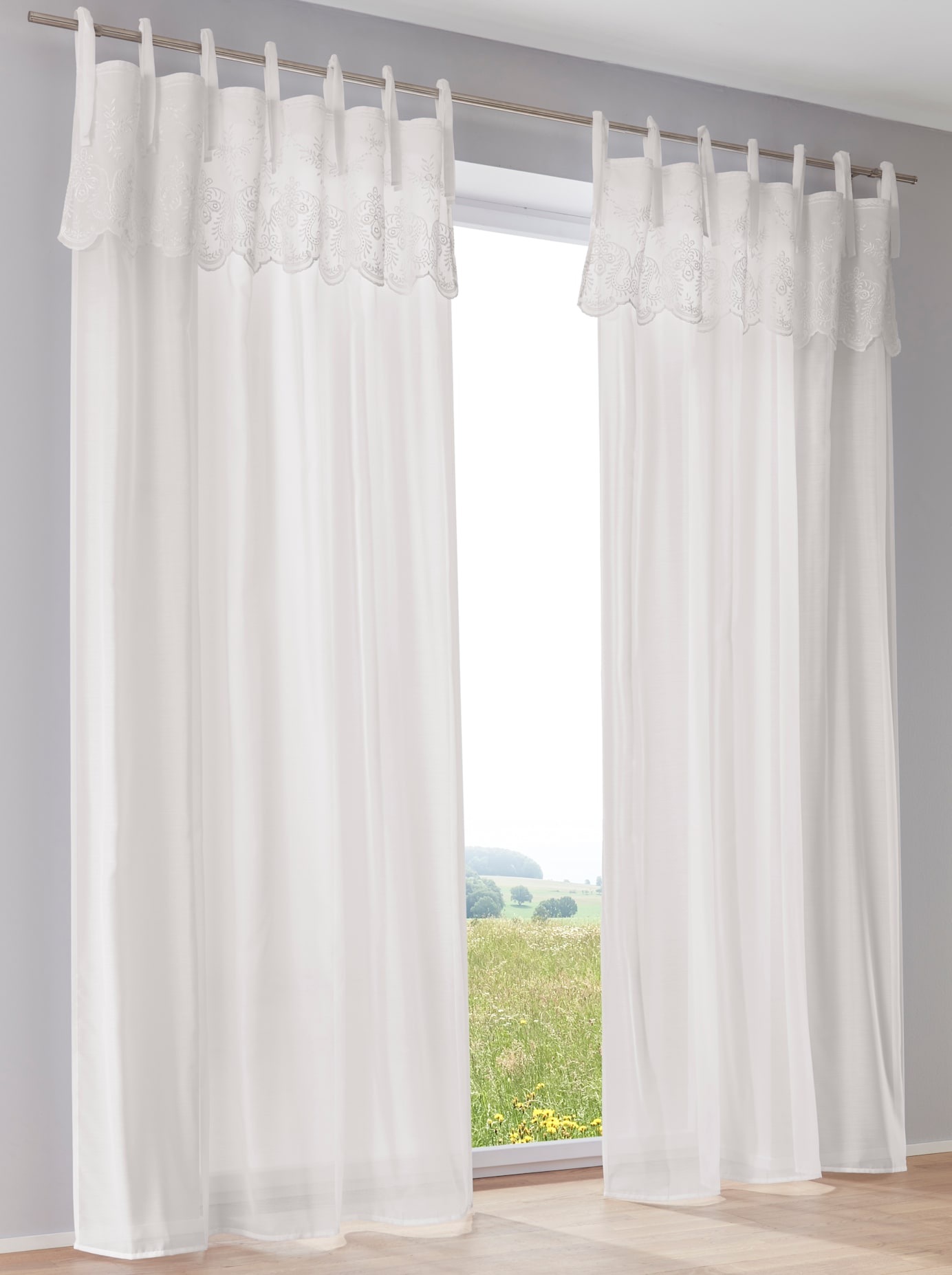 heine home Gardine Bindebänder 1 Stk. tlg.