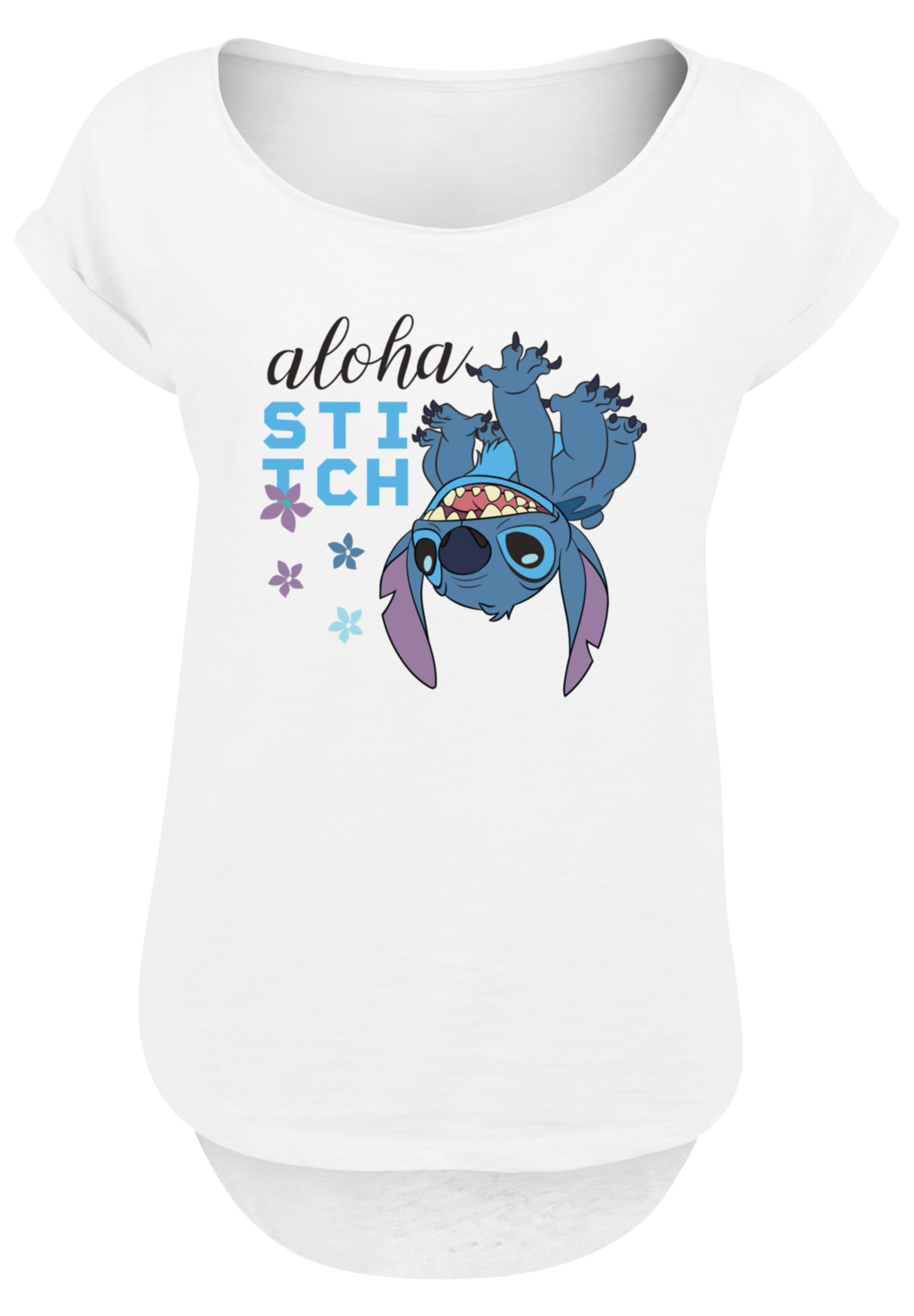 F4NT4STIC T-Shirt »Disney Lilo & Stitch On The Head«, Premium Qualität