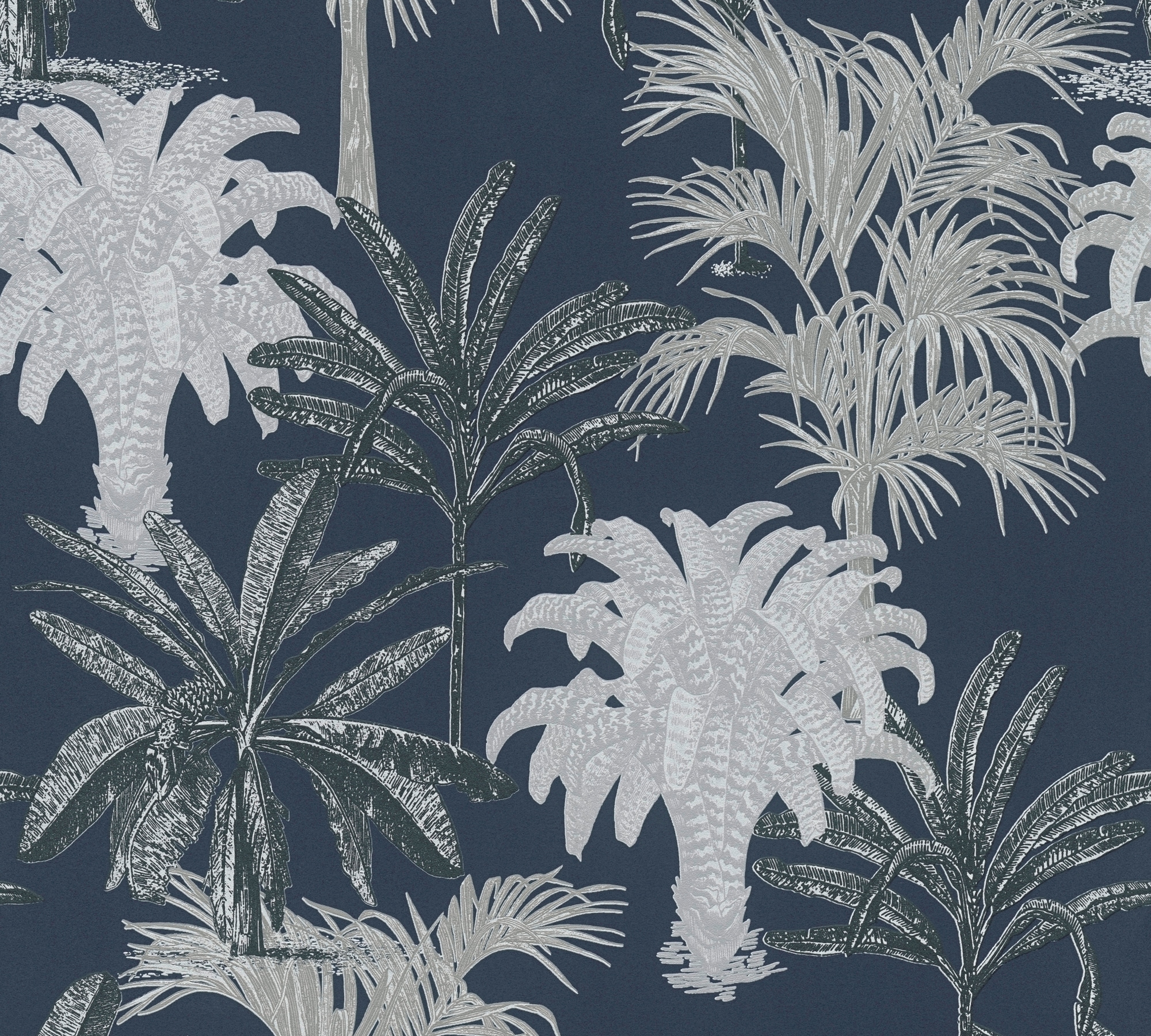 METROPOLIS BY MICHALSKY LIVING Vliestapete "Change is good, Tropical Tale" botanisch floral tropisch leicht strukturiert Designertapete Tapete Palmen Tapeten Wohnzimmer Schlafzimmer Küche