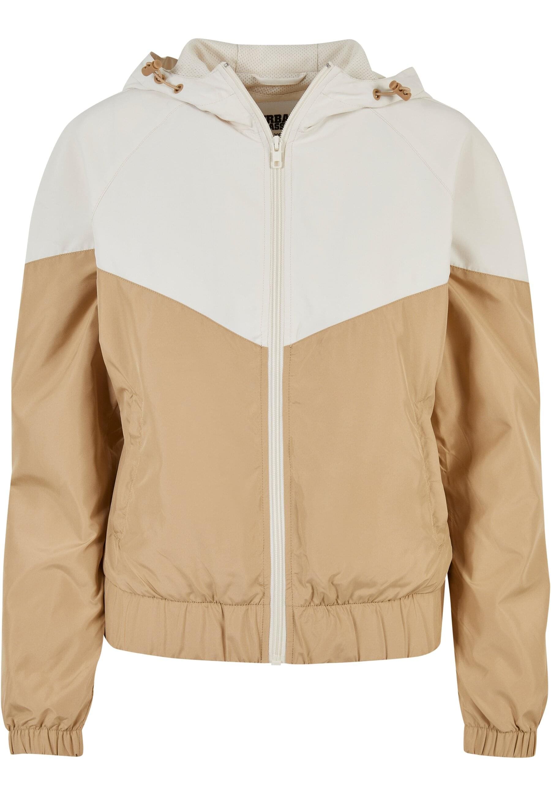 URBAN CLASSICS Anorak »Urban Classics Damen Ladies Arrow Windbreaker«, (1 St.), mit Kapuze