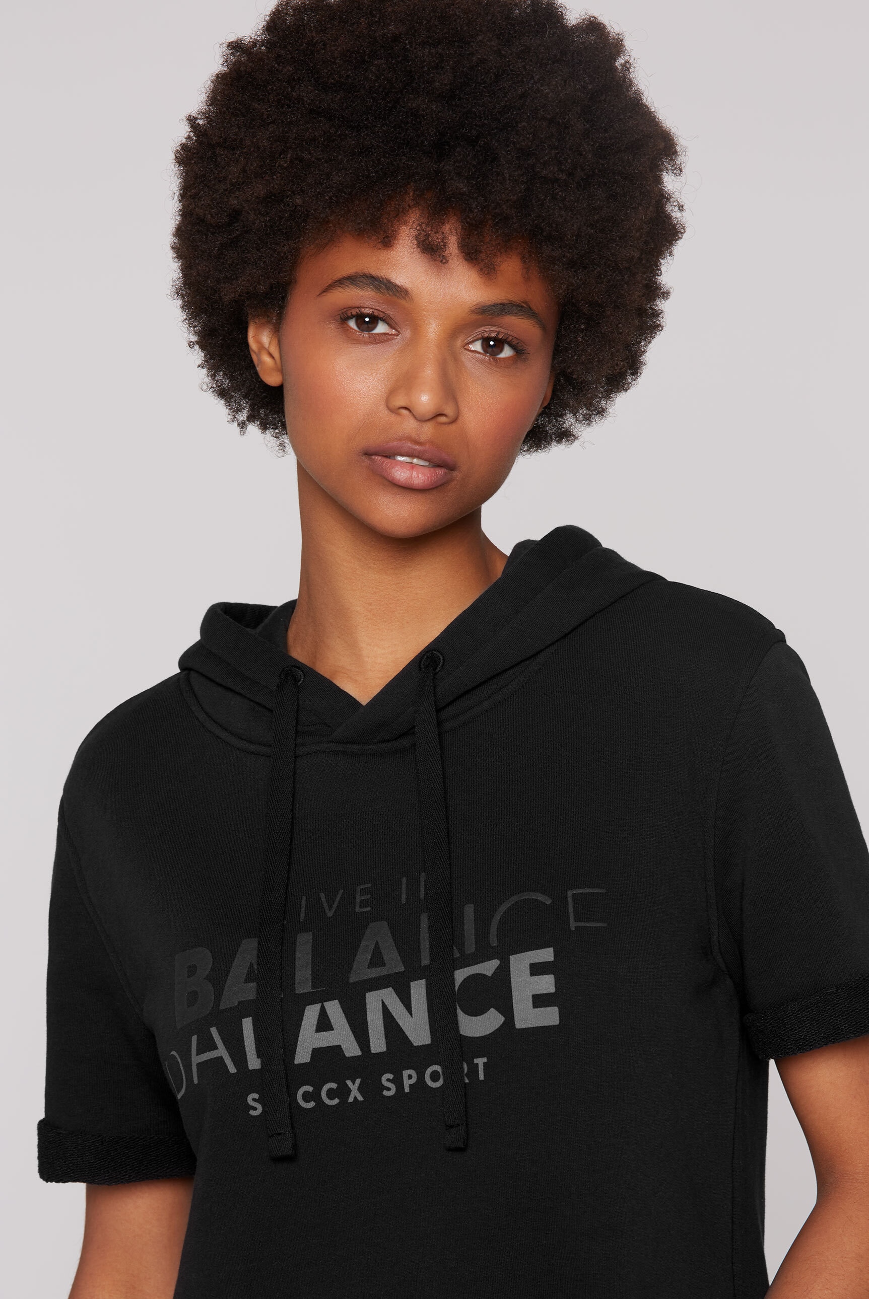 SOCCX Sweatkleid, mit Baumwolle