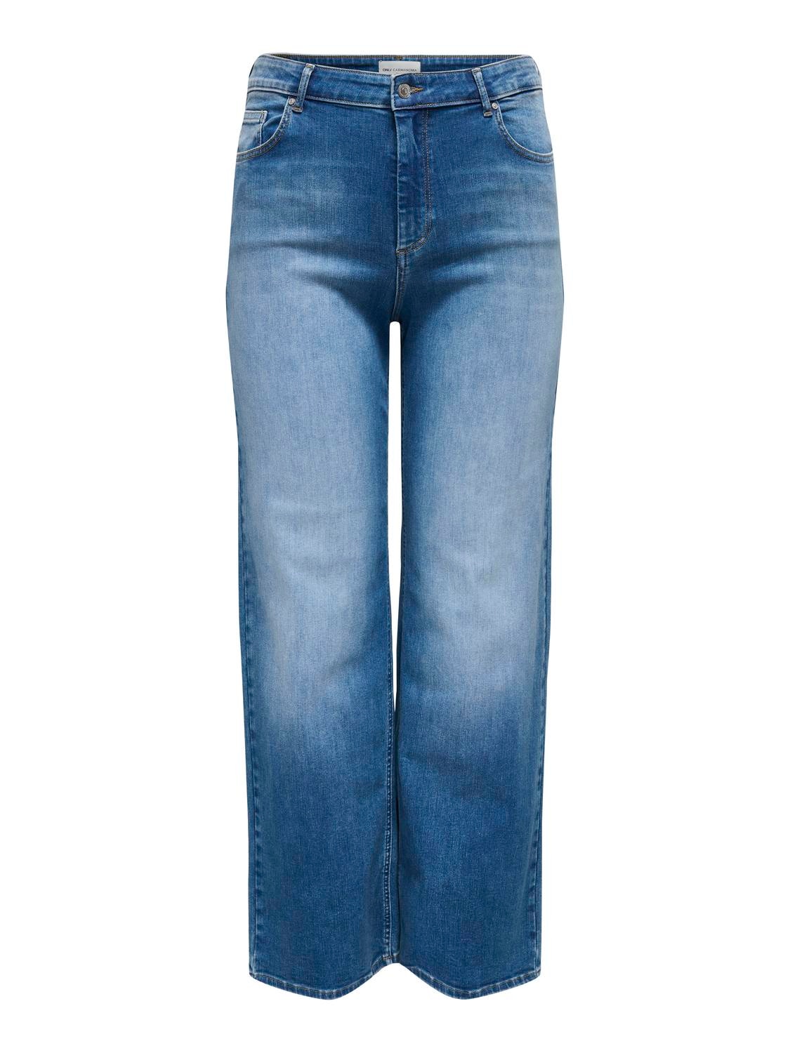 ONLY CARMAKOMA High-waist-Jeans »CARWILLY HW WIDE DNM REA12187 NOOS«