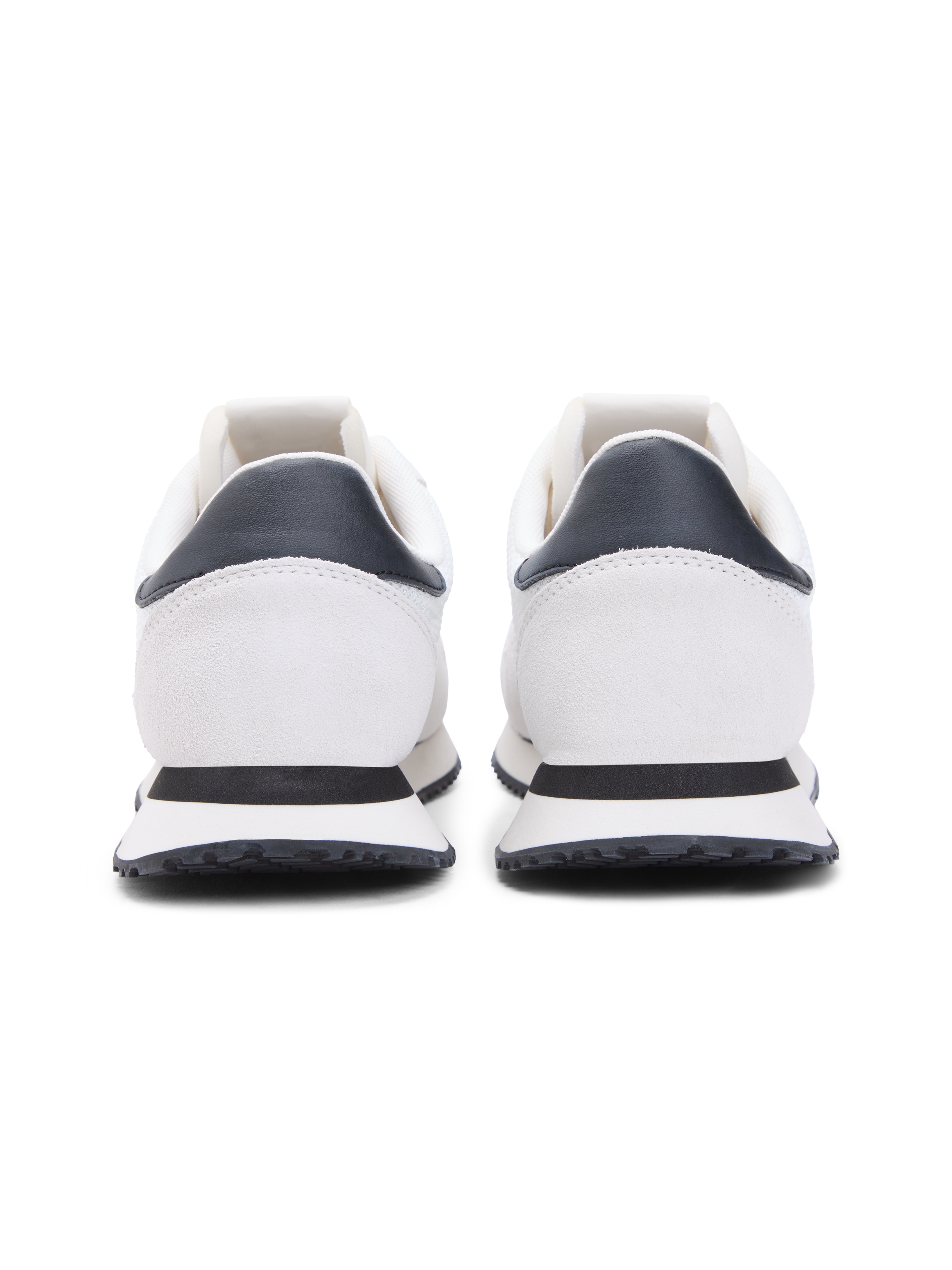 Tommy Jeans Sneaker »TJM EVA RUNNER LEATHER«  Freizeitschuh, Halbschuh, Schnürschuh mit seitlicher Logoflagge