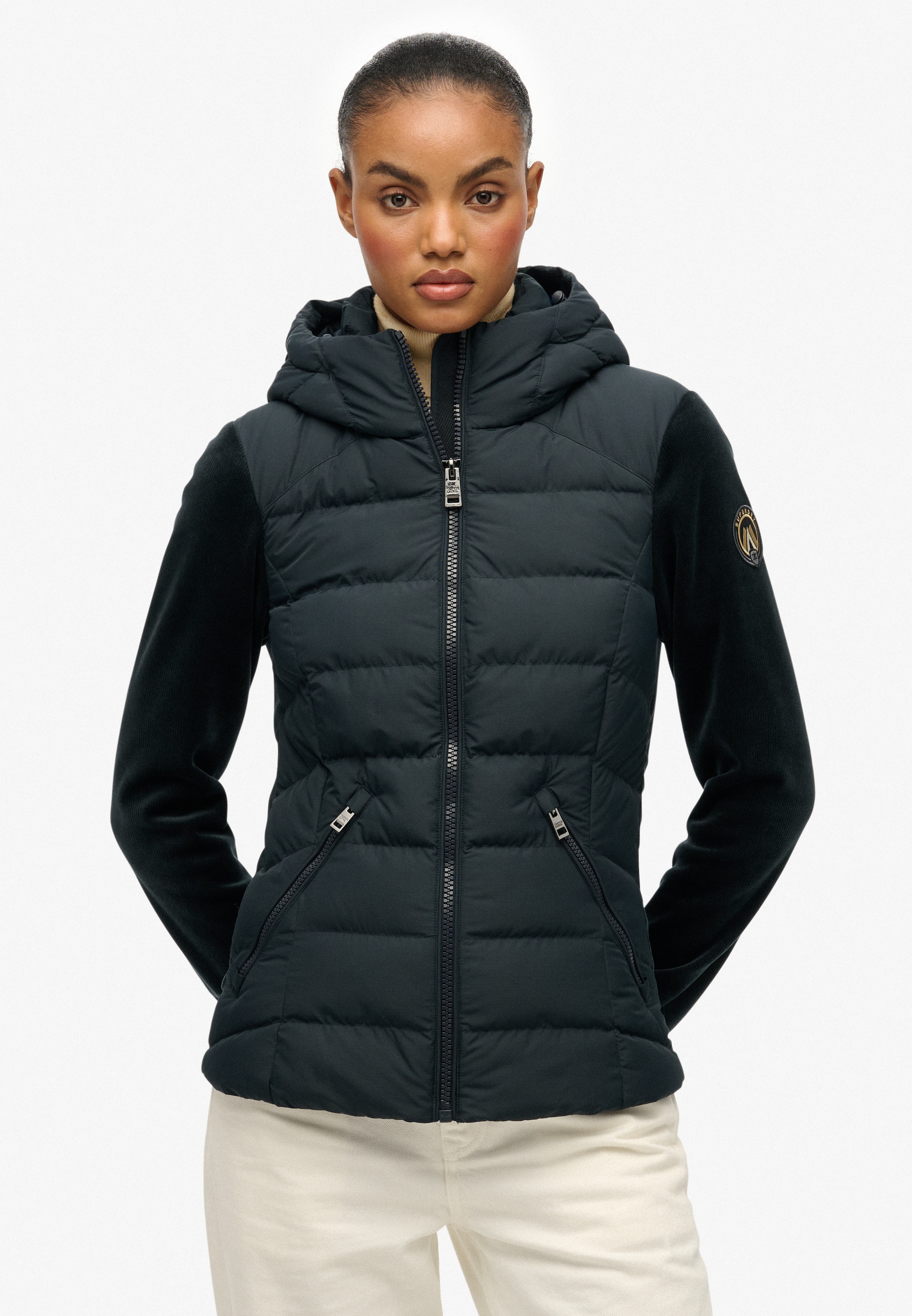 Superdry Steppjacke "HOODED FUJI STORM JACKET", mit Kapuze günstig online kaufen