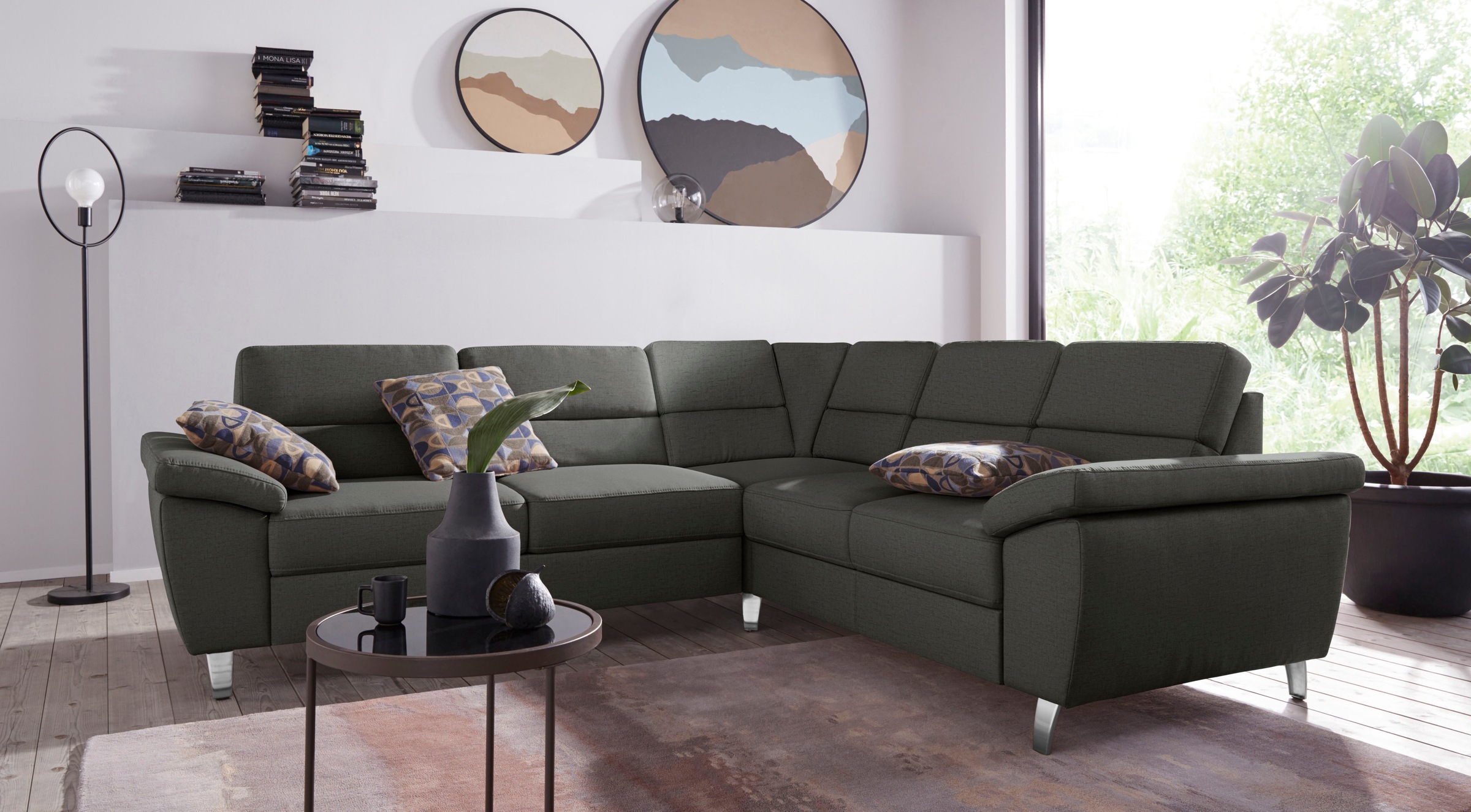 sit&more Ecksofa "Sorano L-Form", wahlweise mit Bett- und Relaxfunktion, in günstig online kaufen