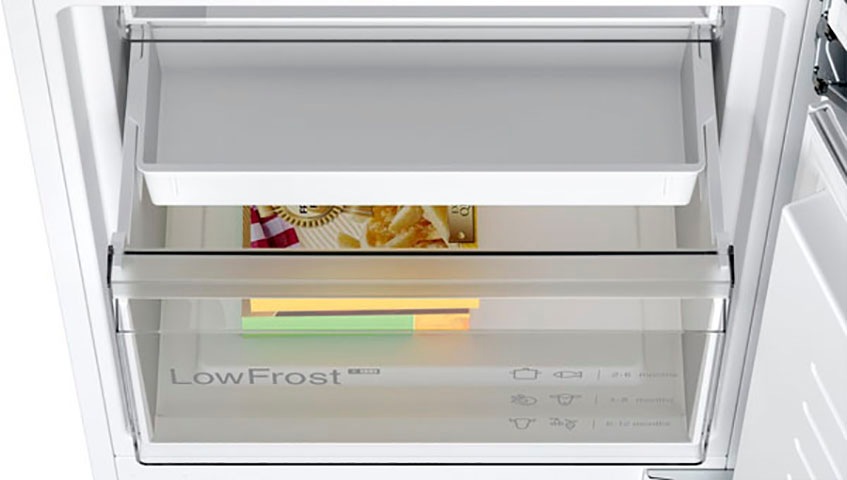 BOSCH Einbaukühlgefrierkombination Serie 4 »KIV86VFE1«