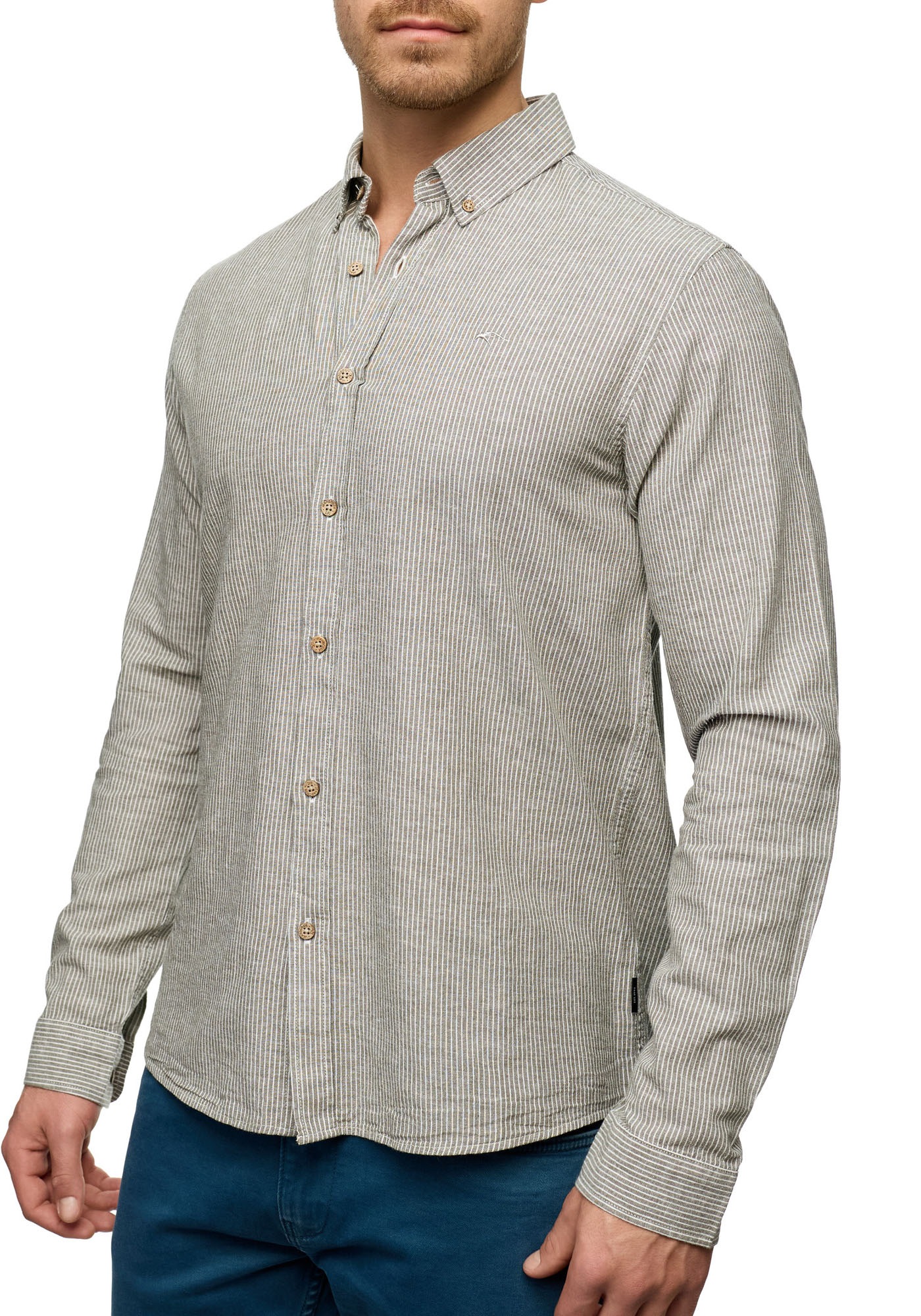 Thumbnail - Indicode Langarmhemd "INMeis"