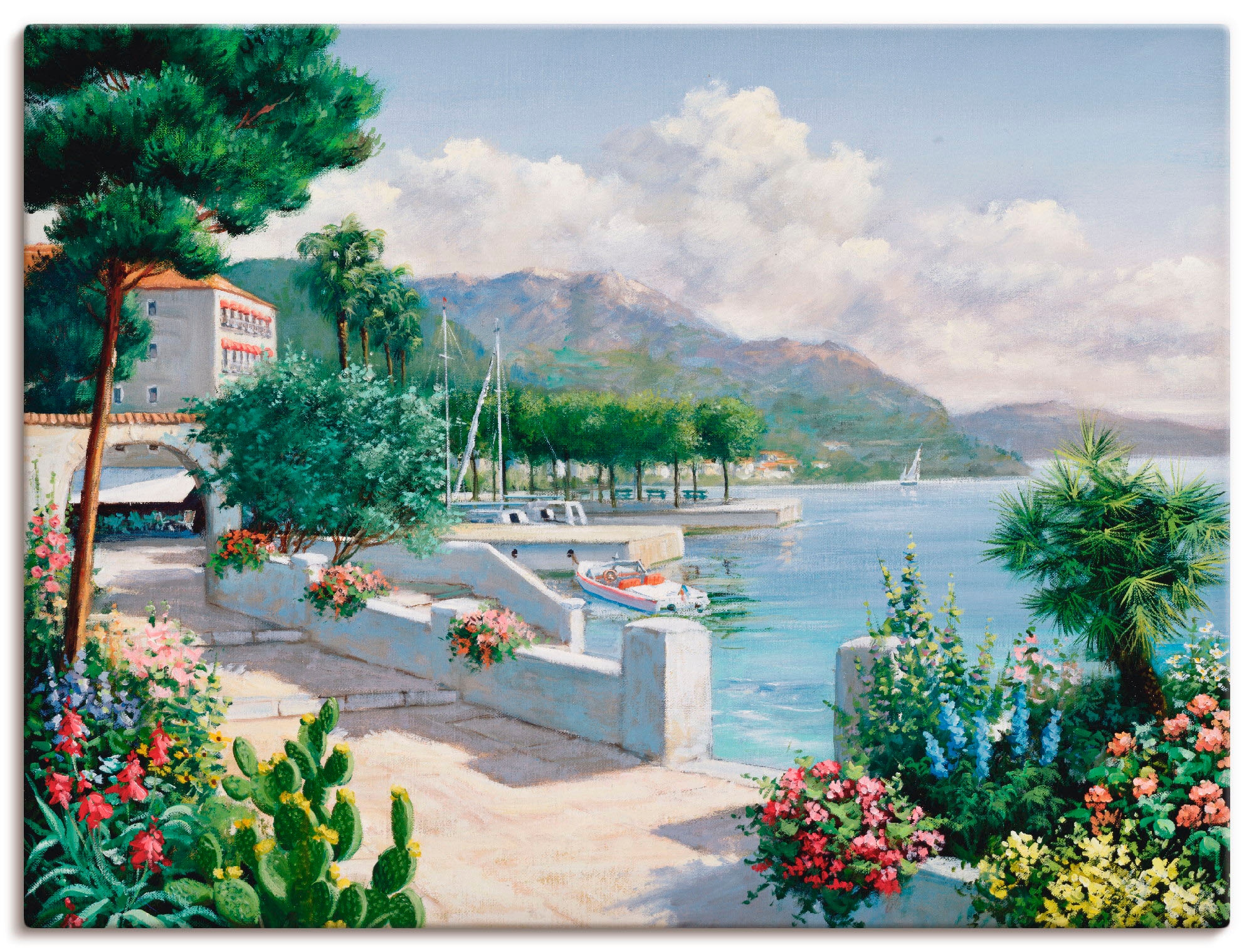 Artland Paveikslas »Costa del Pietro II« Gewäs...
