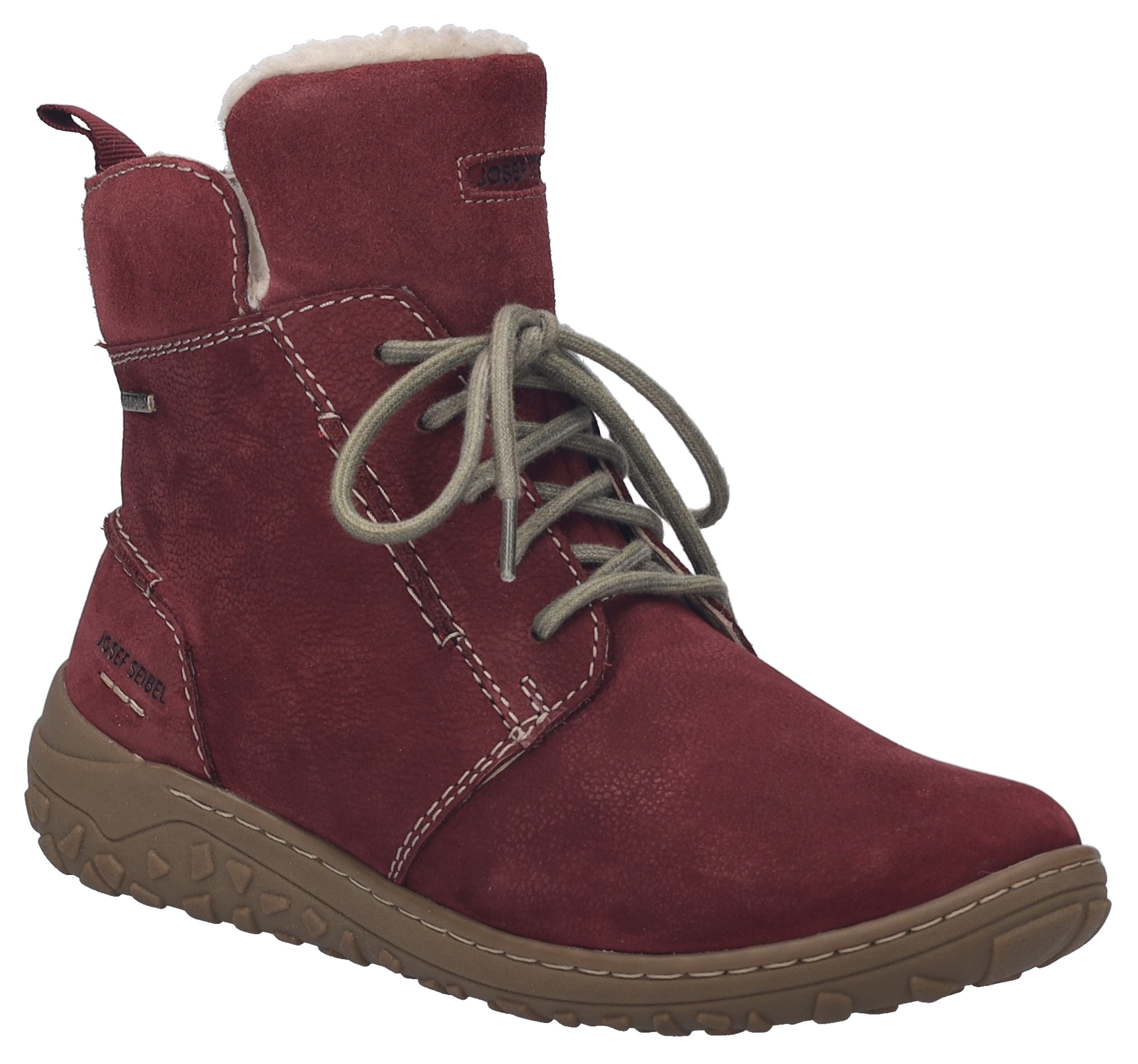 Josef Seibel Winterboots "Ruby 53", TEX-Stiefel, Schnürboots mit wärmendem günstig online kaufen