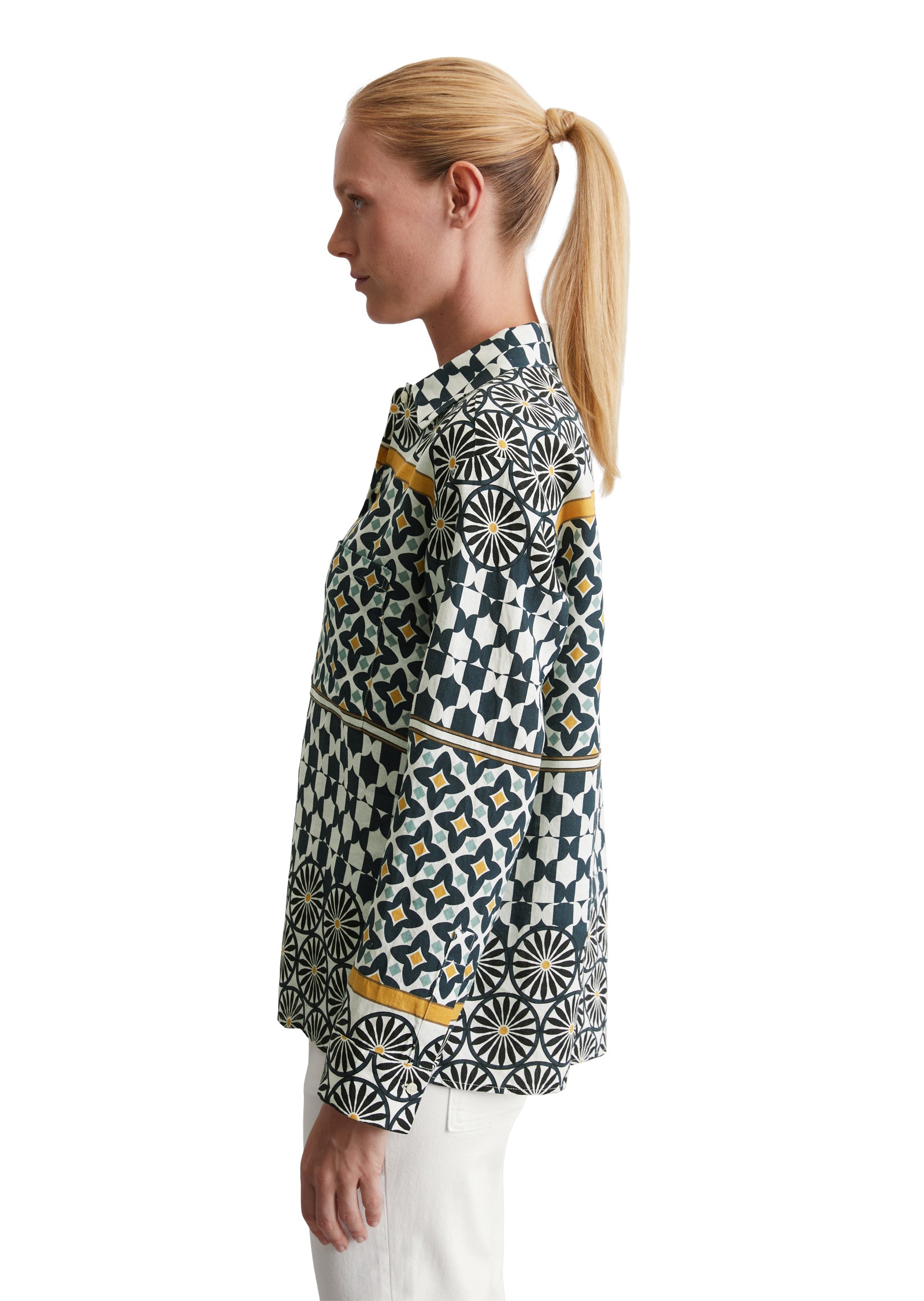 Marc OPolo Langarmbluse "aus leichter Qualität" günstig online kaufen