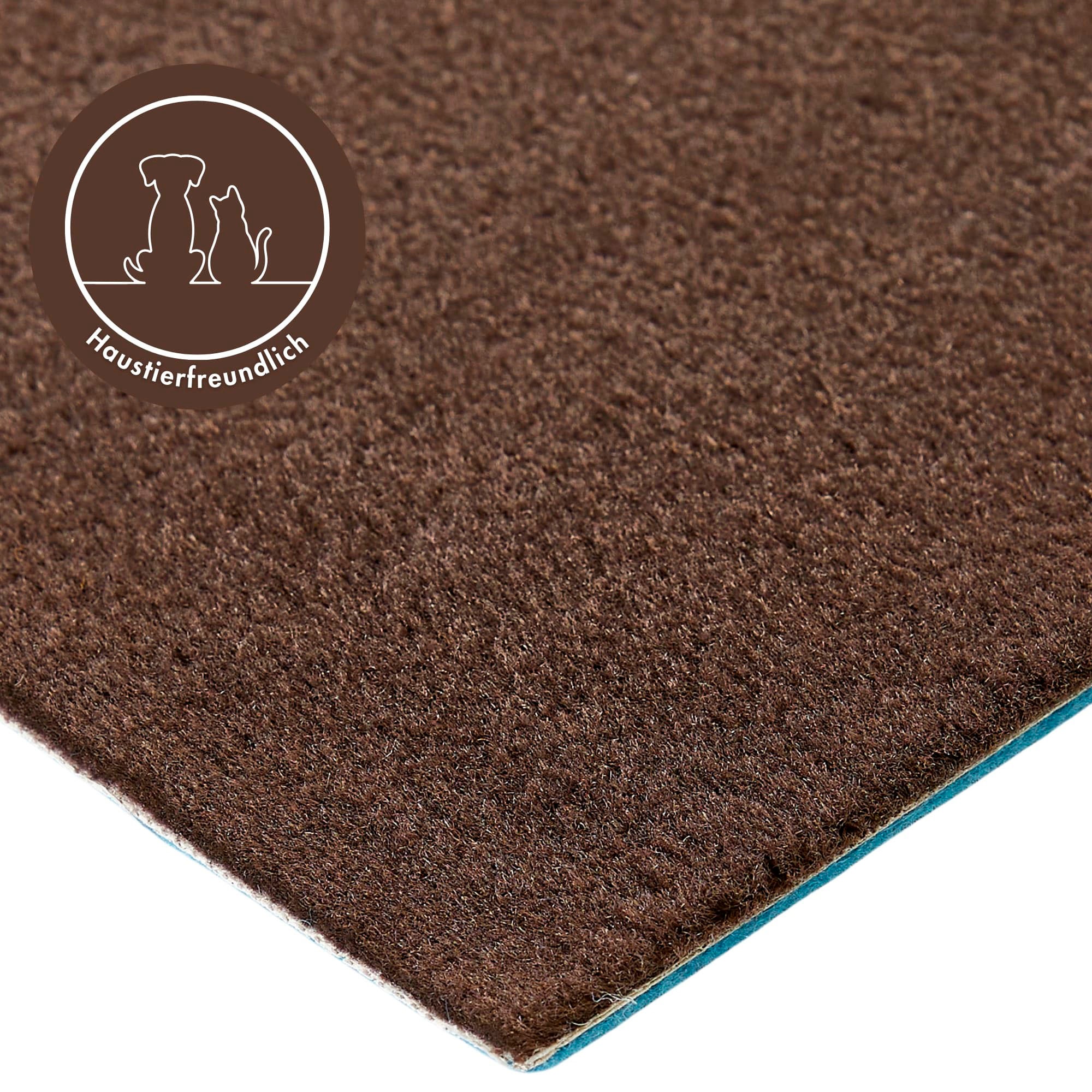 Thumbnail - Andiamo Teppichboden "Kira, Velours, Gesamthöhe 8 mm, Made in Belgium" rechteckig 8 mm Höhe Uni Farben, Breite 400 cm, s...