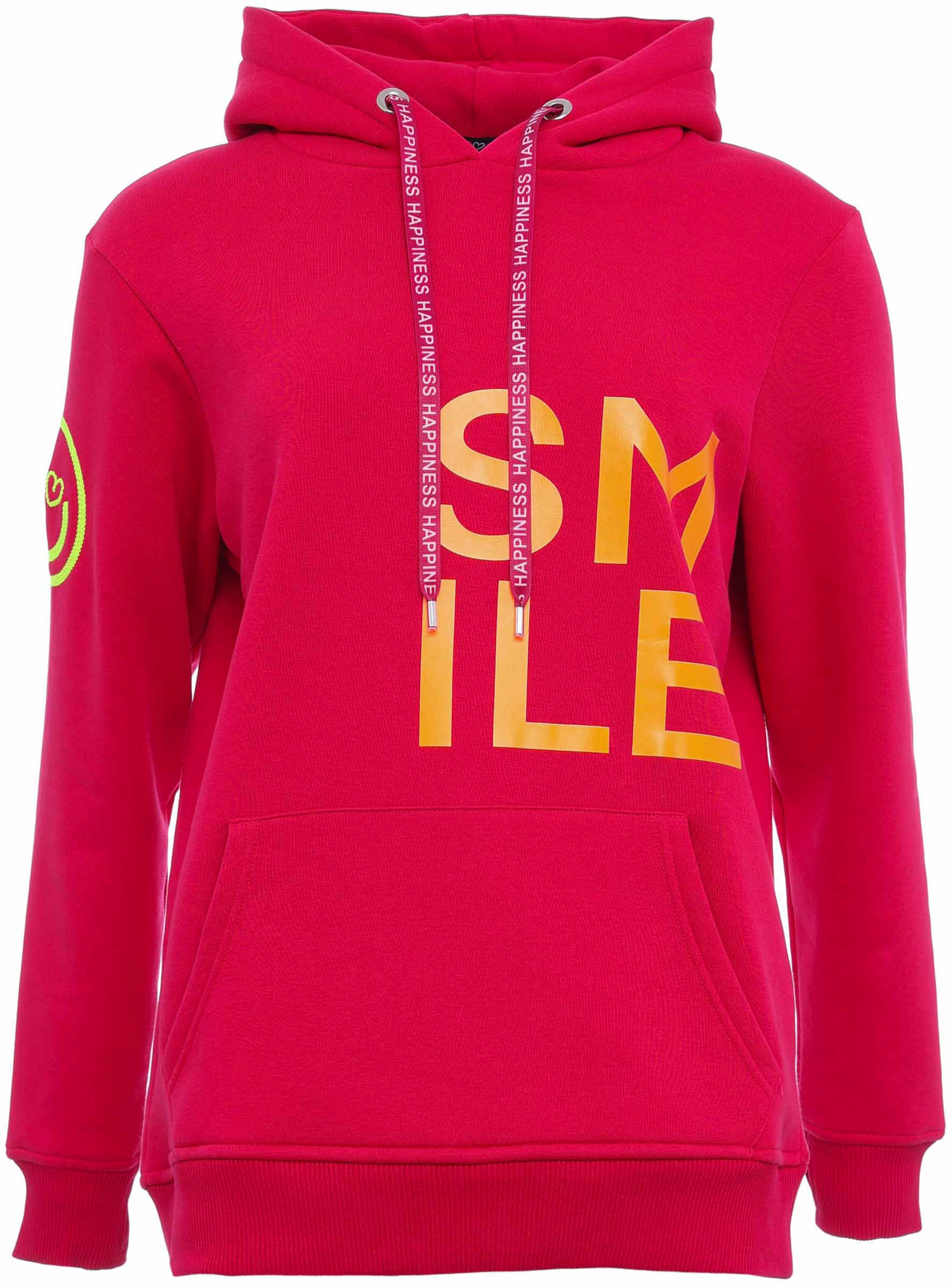 Zwillingsherz Hoodie ""Alissa"", Langarm, Kapuze, Neon-Details, Kordelzug, günstig online kaufen