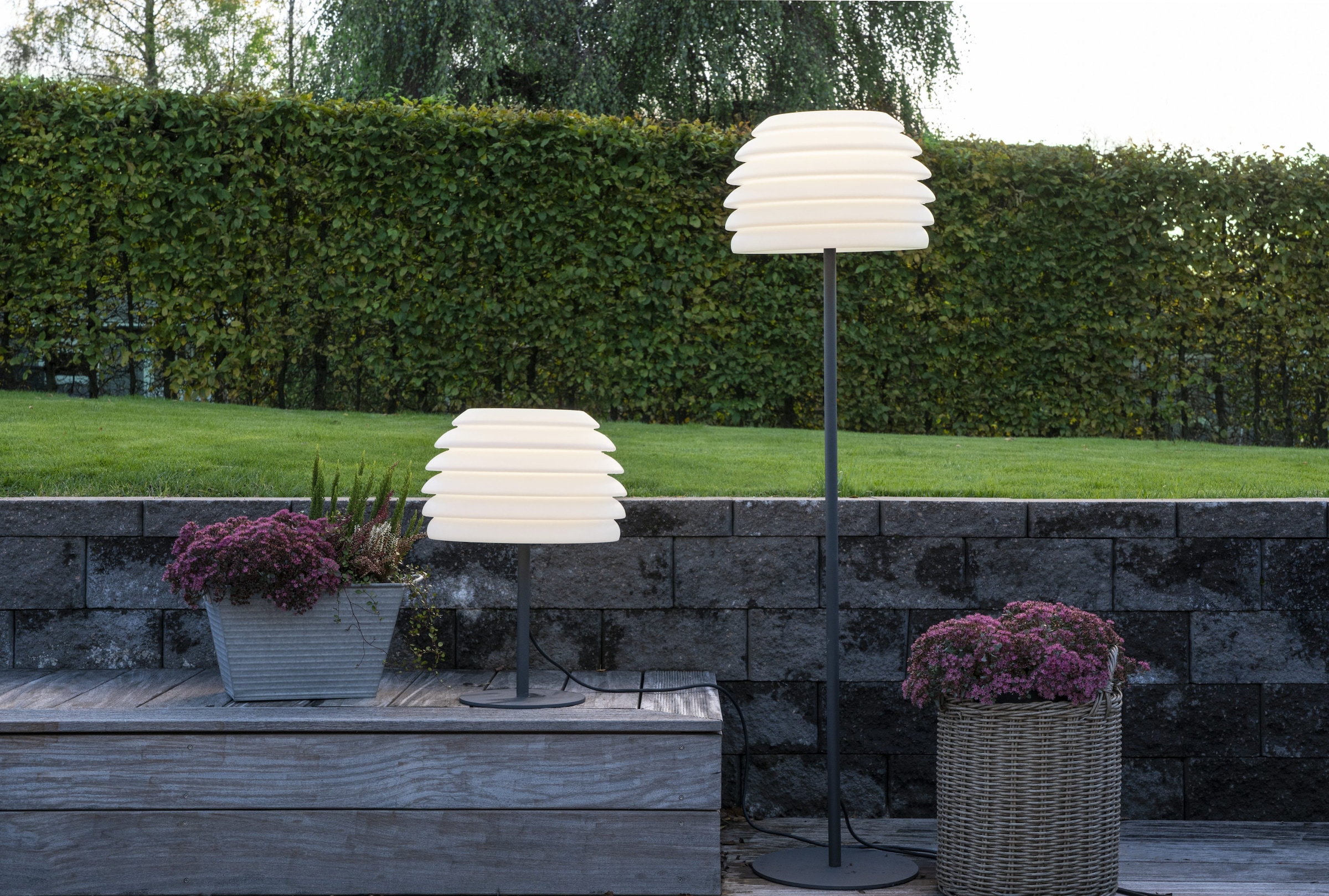 Parforce Traditional Hunting LED Außen-Stehlampe »Stehleuchte Rhodos« E27 1 Stk. hohe Outdoor-Stehleuchtenform, E27-Fassung ohne Leuchtmittel, max 40W