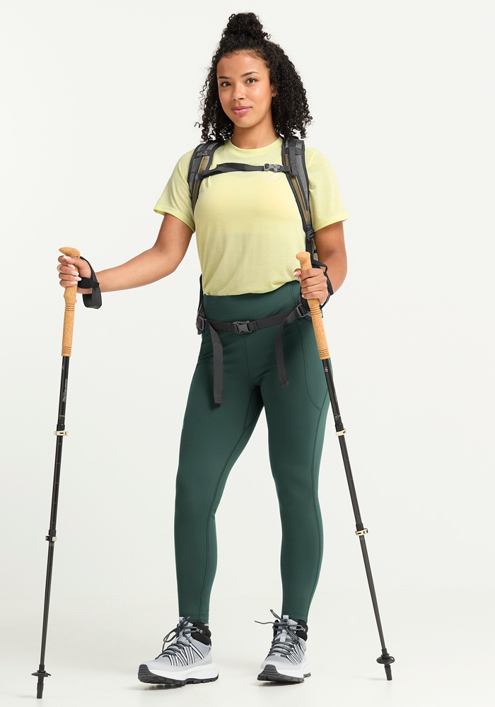 Jack Wolfskin Wildstride Tight W Leggings Sagopalm S 3
