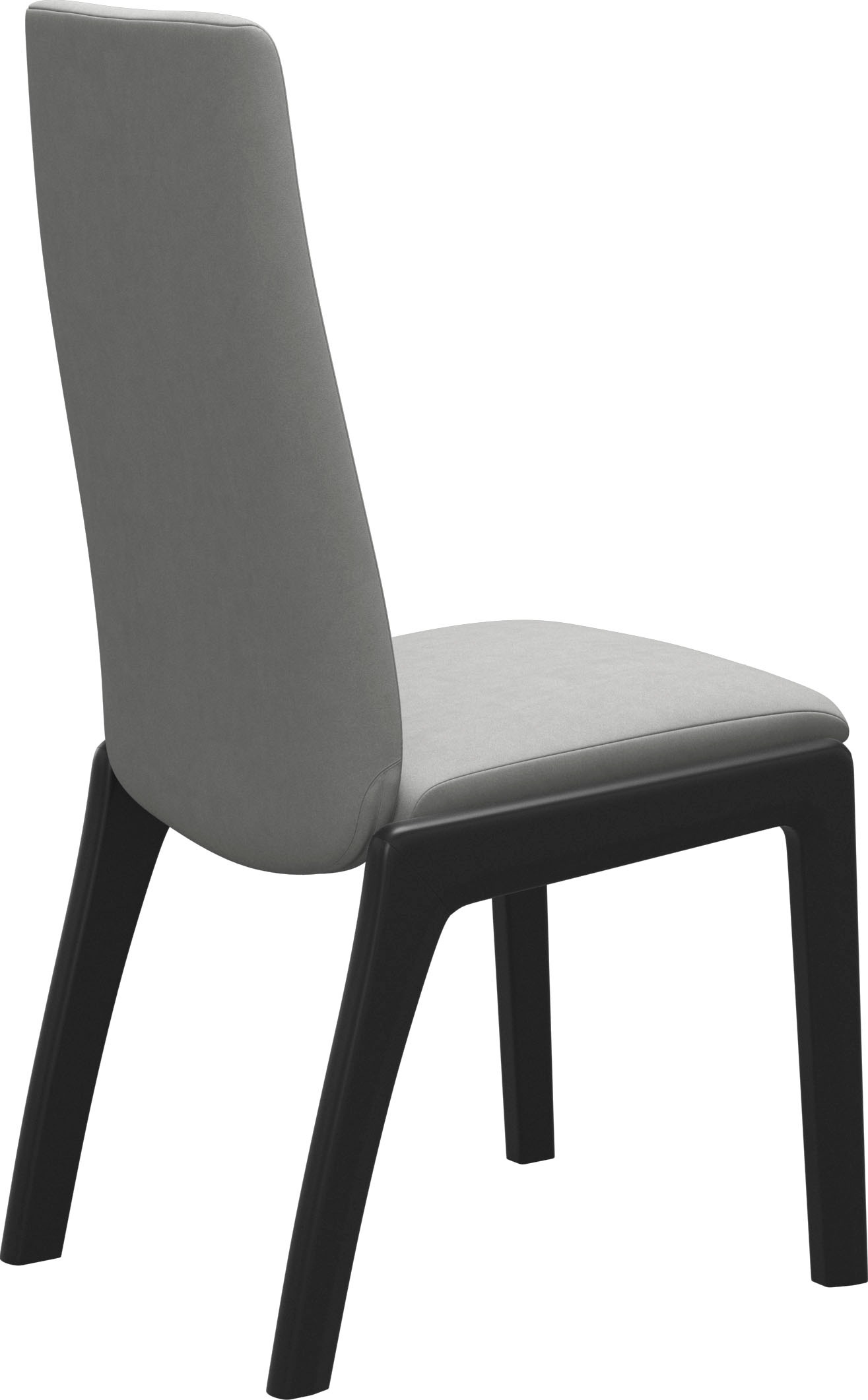 Stressless® Polsterstuhl »Laurel«, Microfaser DINAMICA, Low Back, Größe L, mit abgerundeten Beinen in Schwarz