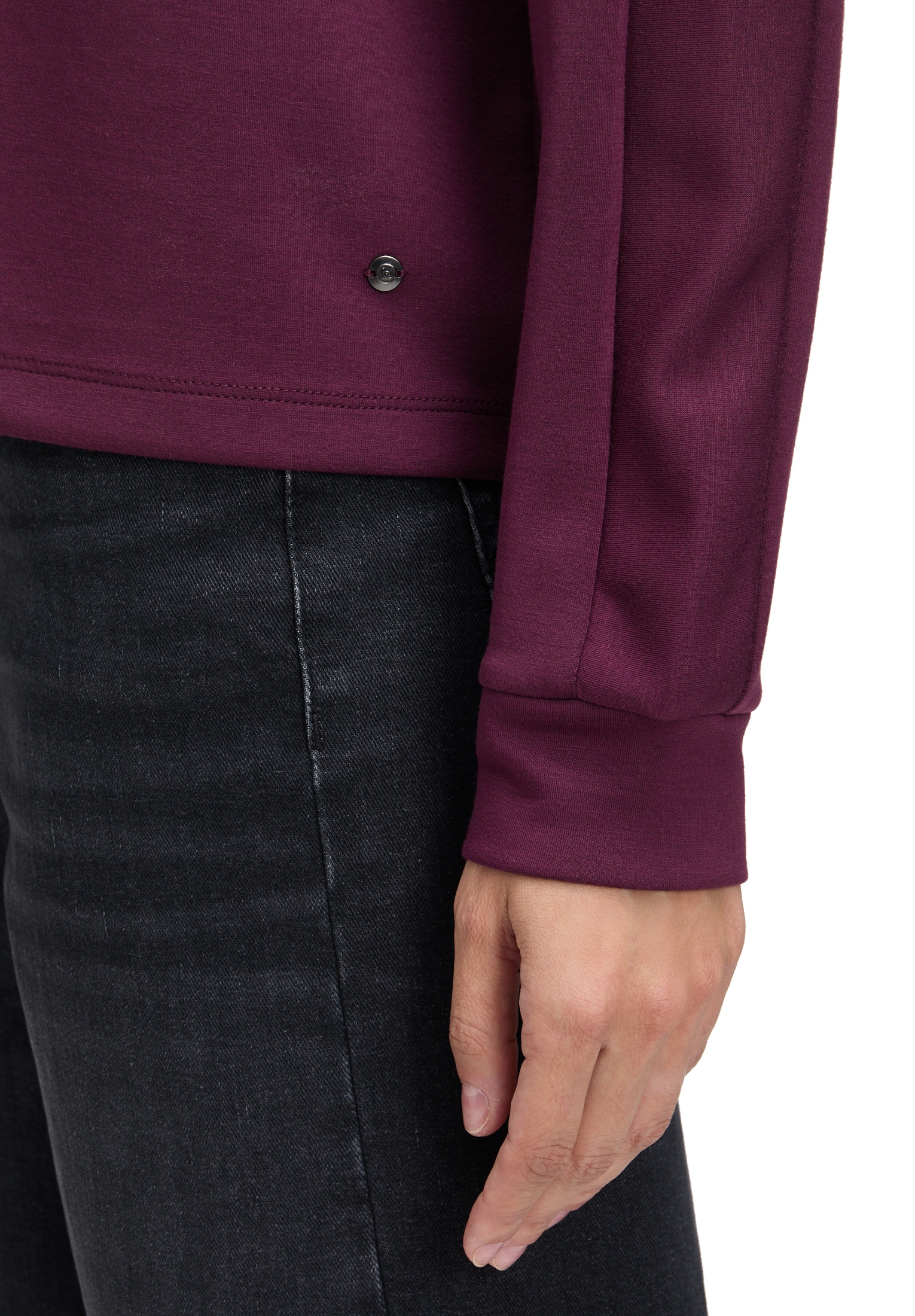 Betty&Co Sweatshirt »Betty & Co Damen Sweatshirt mit Stehkragen«