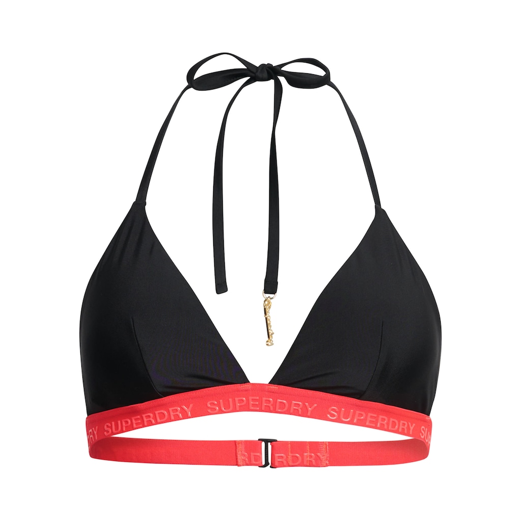 Superdry Triangel-Bikini-Top »TRIANGLE ELASTIC BIKINI TOP«