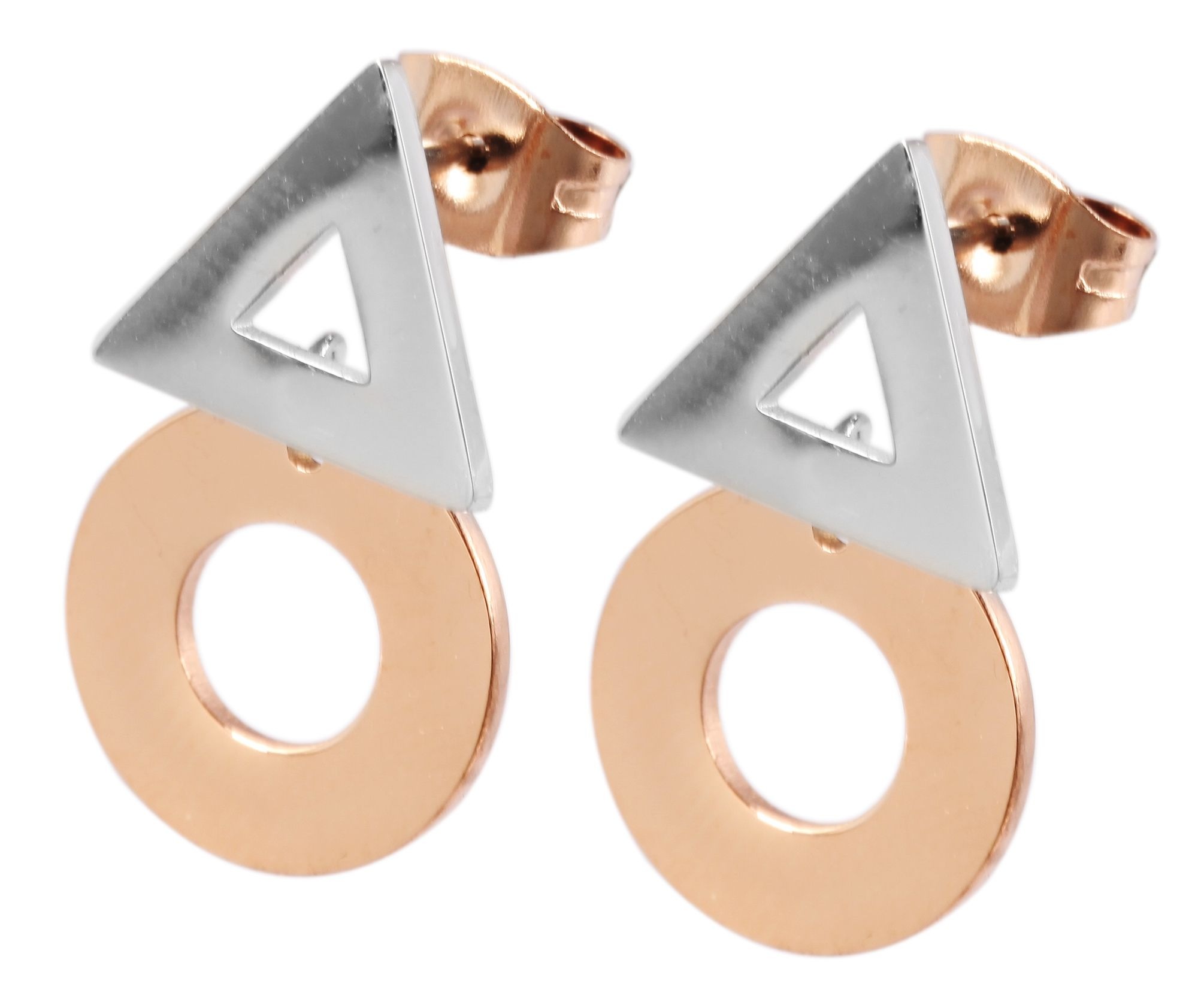 Paar Ohrhänger ADELIA´S "Damen Ohrringe – Ohrstecker aus Edelstahl", Damen, Gr. Damen, Edelstahl, gold, Ohrringe, Perfekt als Geschenk für besondere Menschen 2