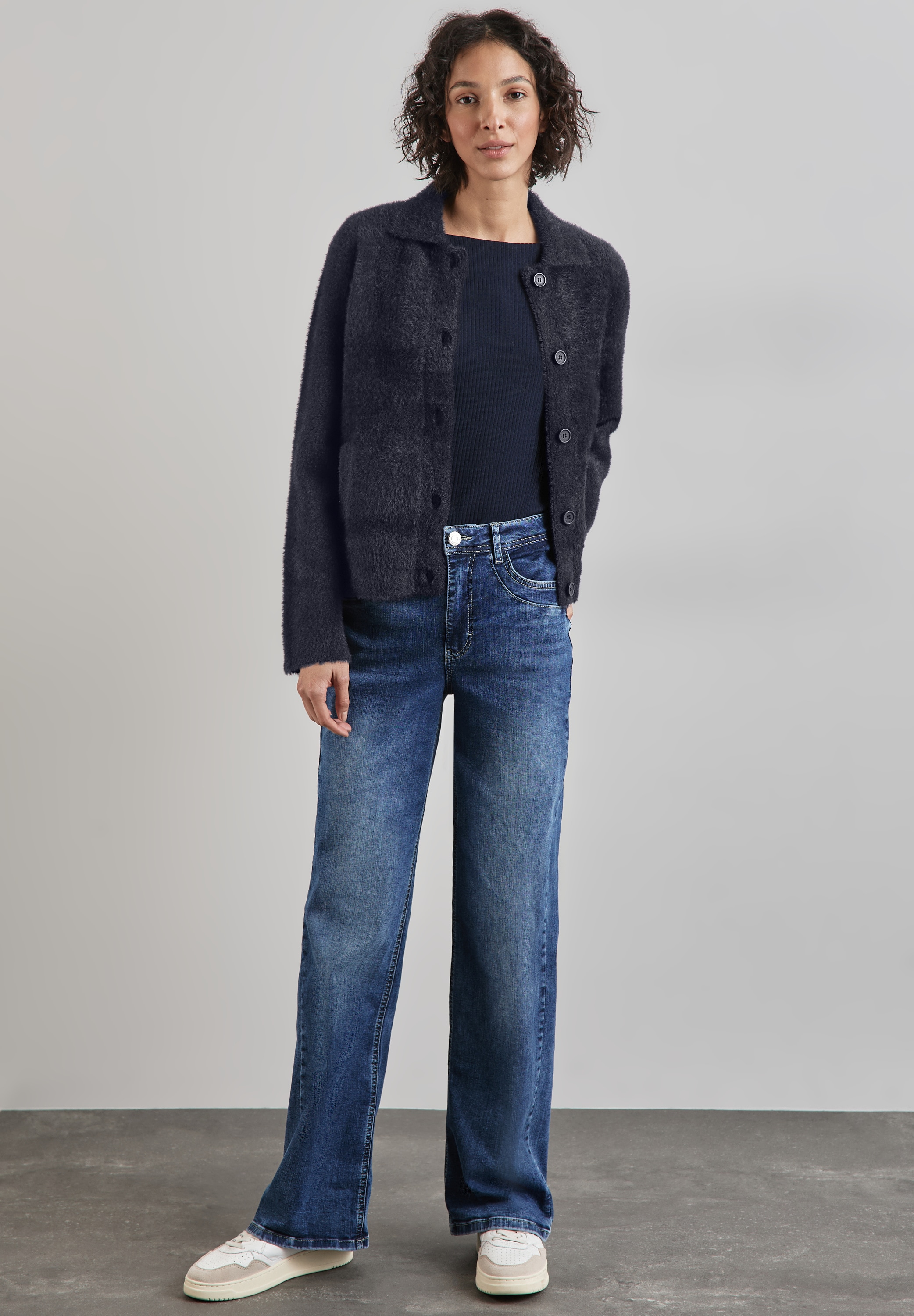 STREET ONE Cardigan, mit Knopfleiste