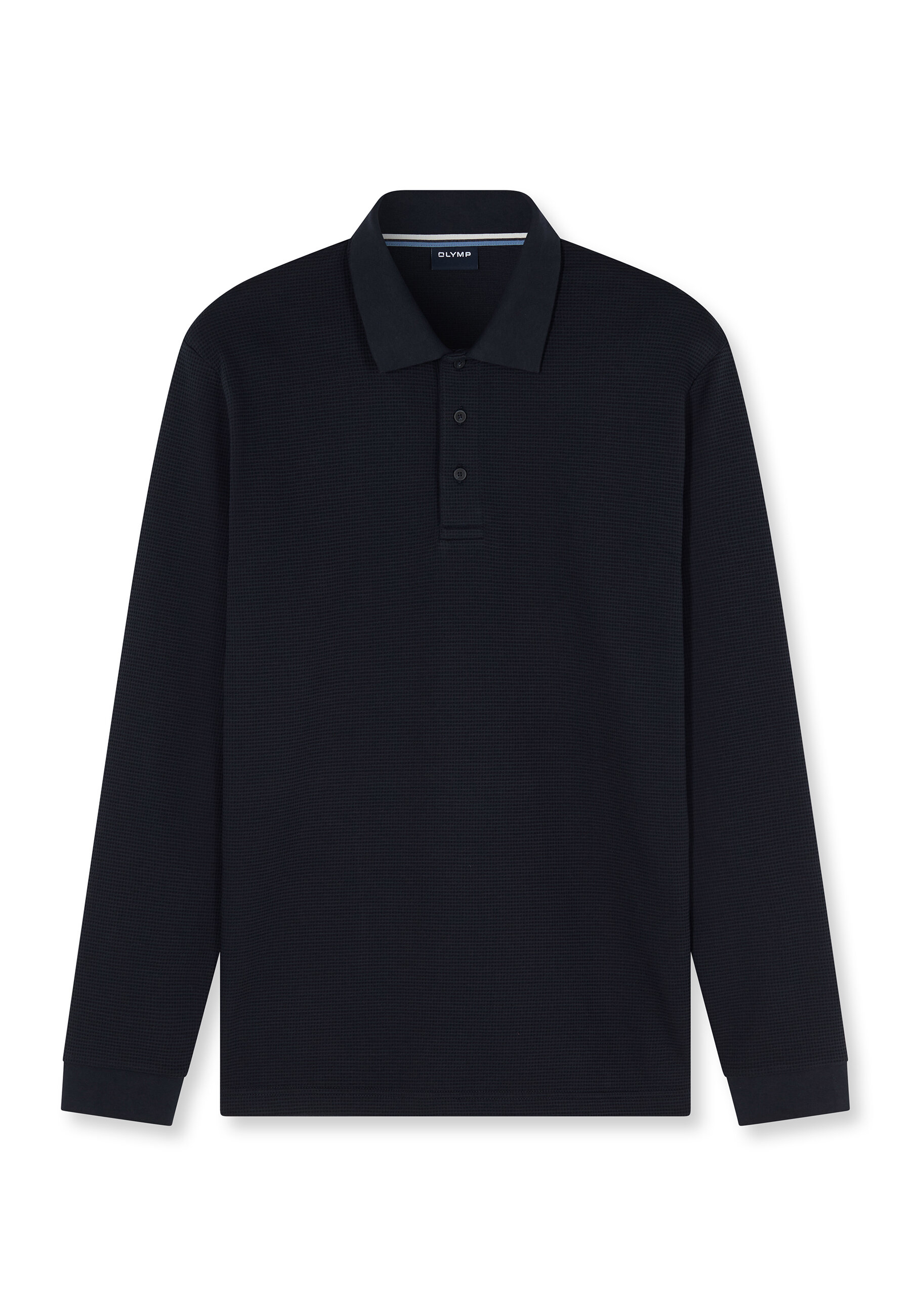 OLYMP Poloshirt "OLYMP Casual Wirk, Polo langarm"